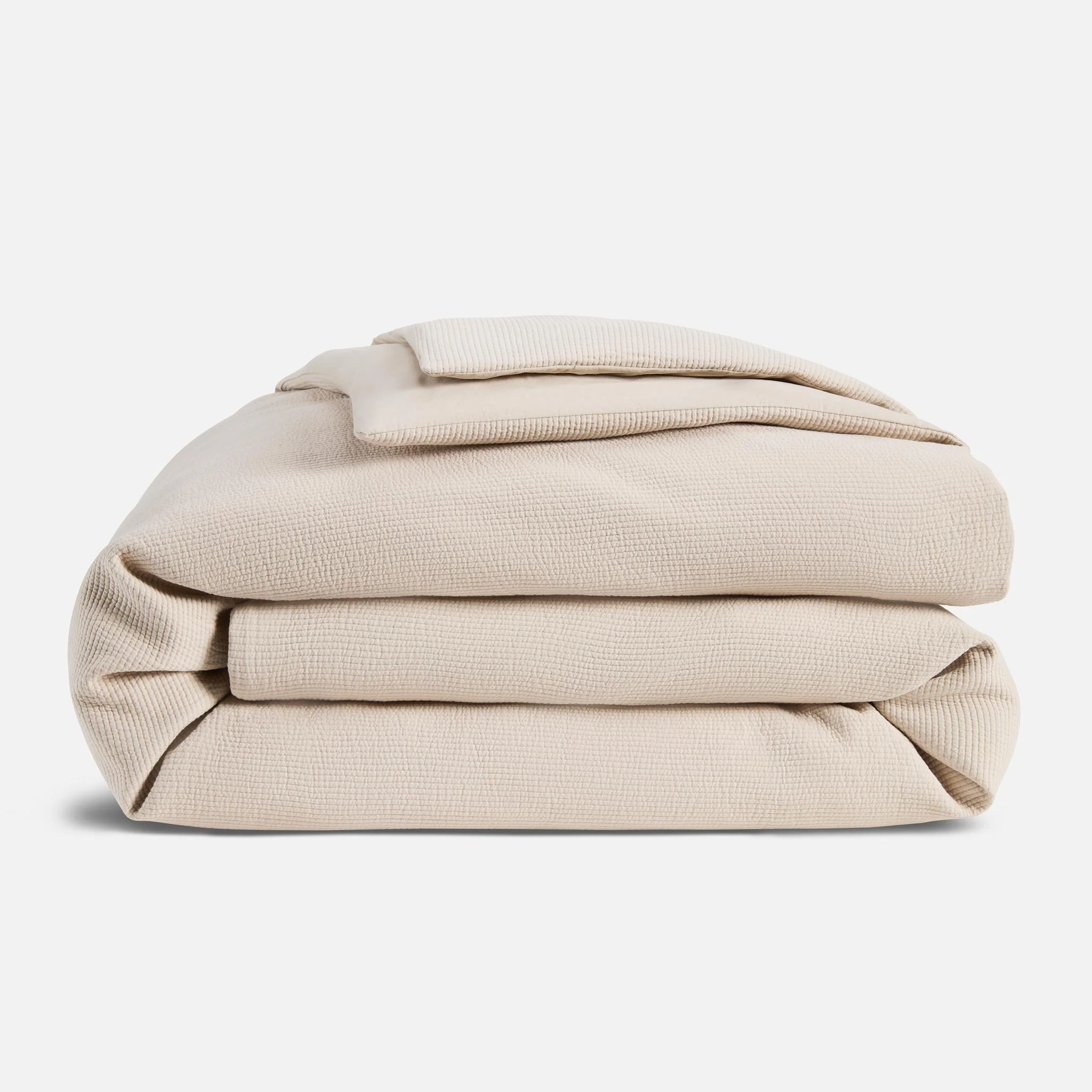 Ribbed Matelasse Duvet Cover
