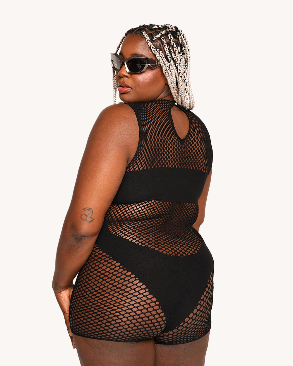 Midnight Drop Romper