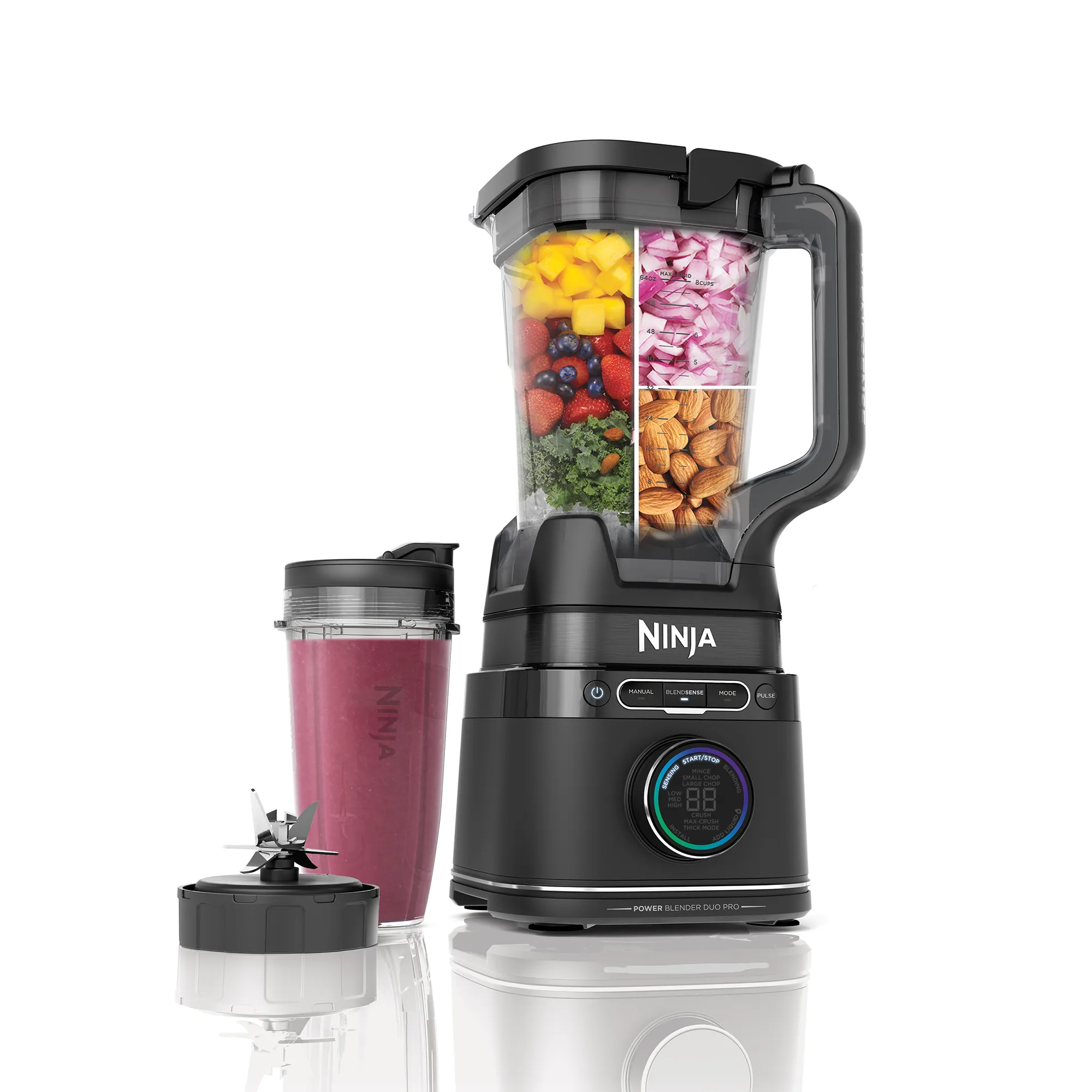 Ninja Detect Duo Power Blender Pro + Single Serve
