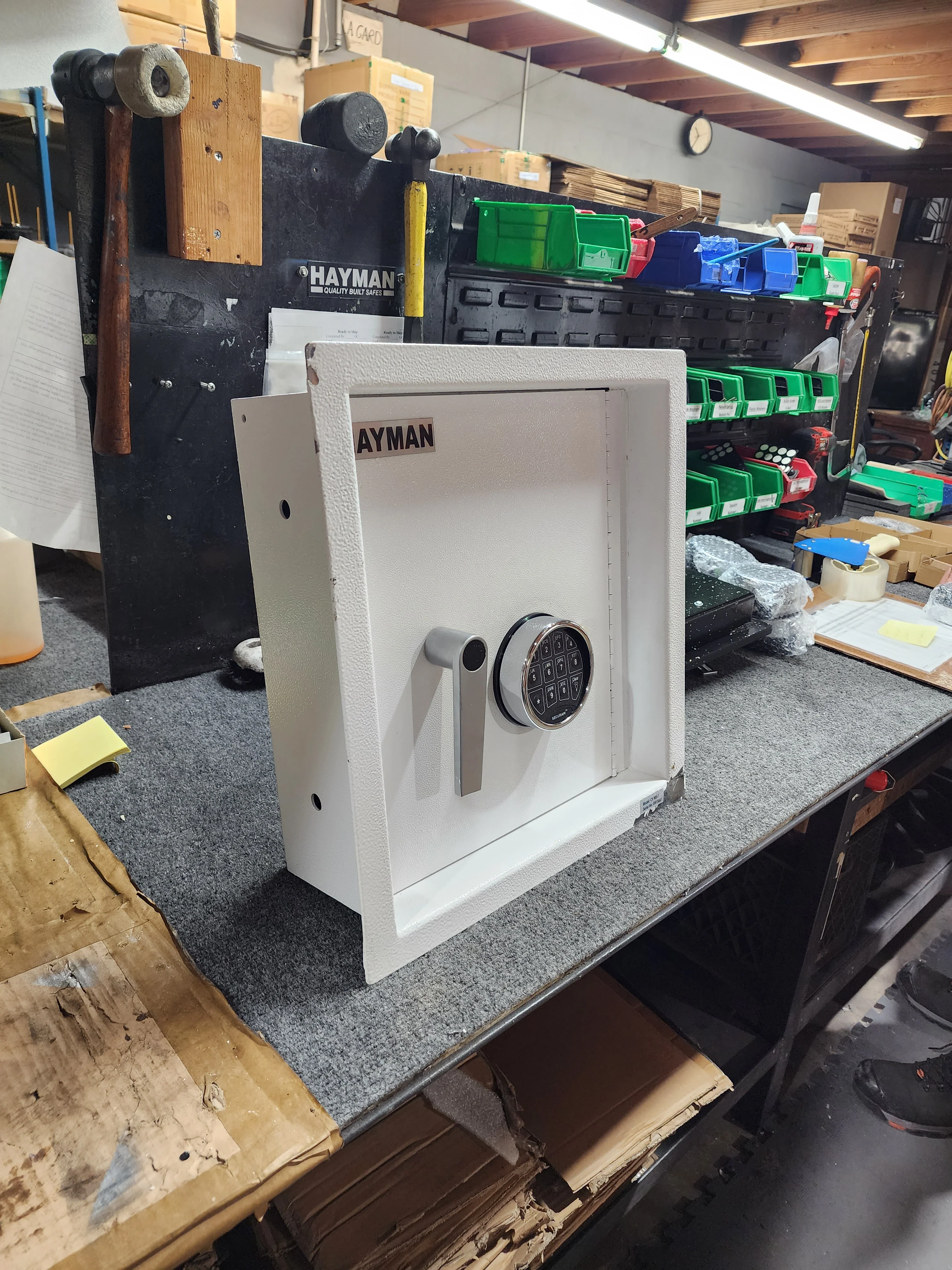 Hayman WS-7 Heavy Duty Wall Safe Blemished