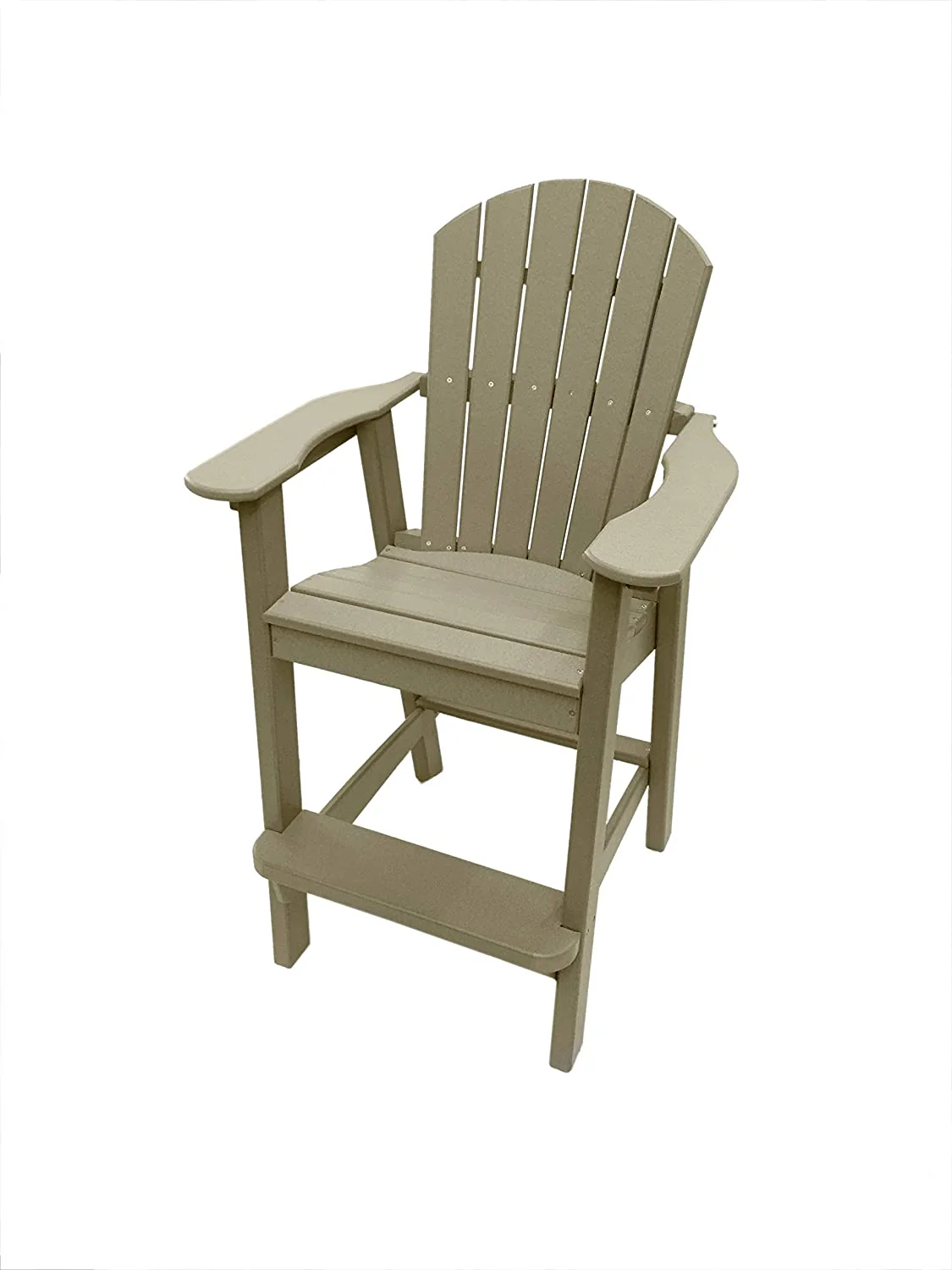 Recycled Poly Resin Balcony Chair – Durable and Eco-Friendly Made in USA