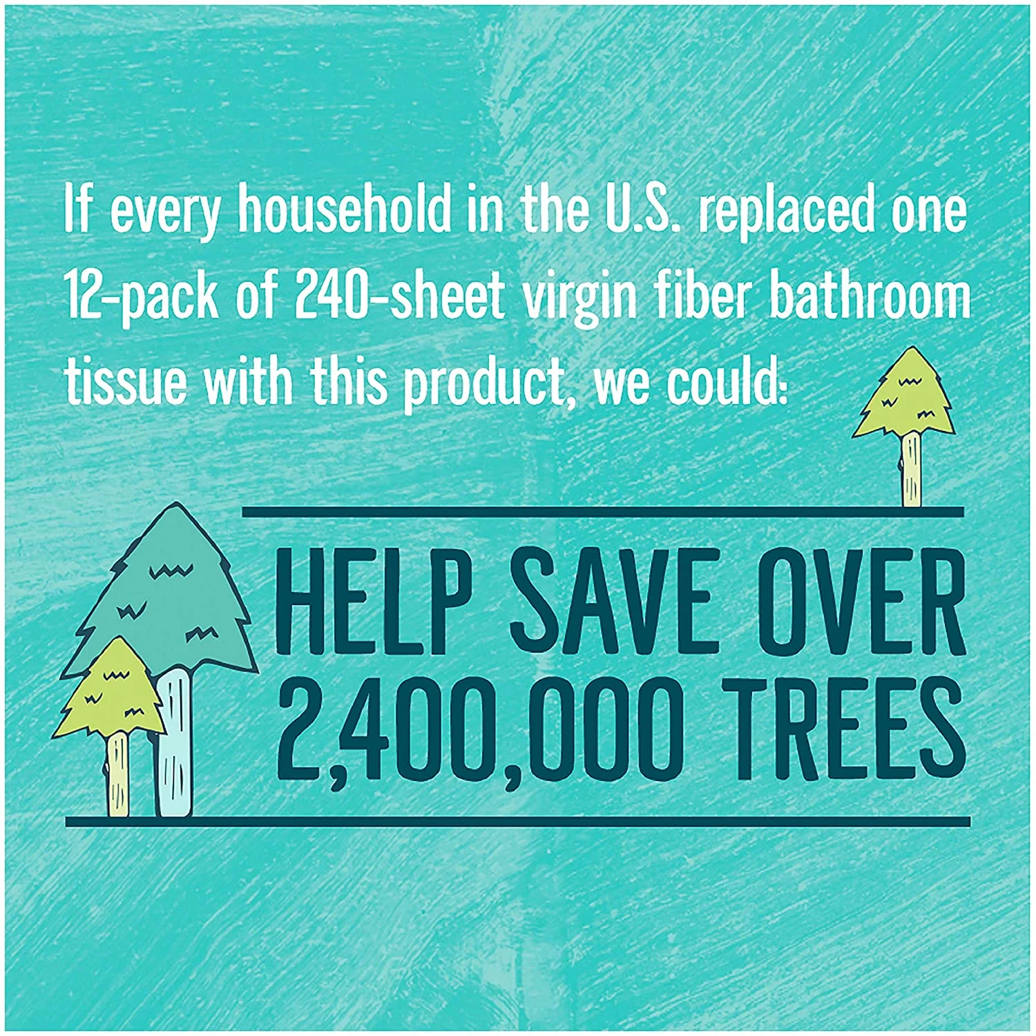 Recycled Toilet Paper 12 Rolls Pack of 4