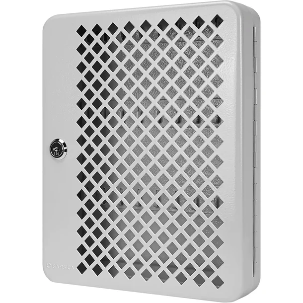 Barska CB13756 27 Capacity Fixed Position Mesh Front Key Cabinet with Key Lock