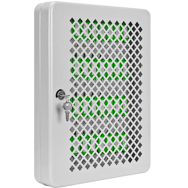 Barska CB13758 40 Capacity Fixed Position Mesh Front Key Cabinet with Key Lock