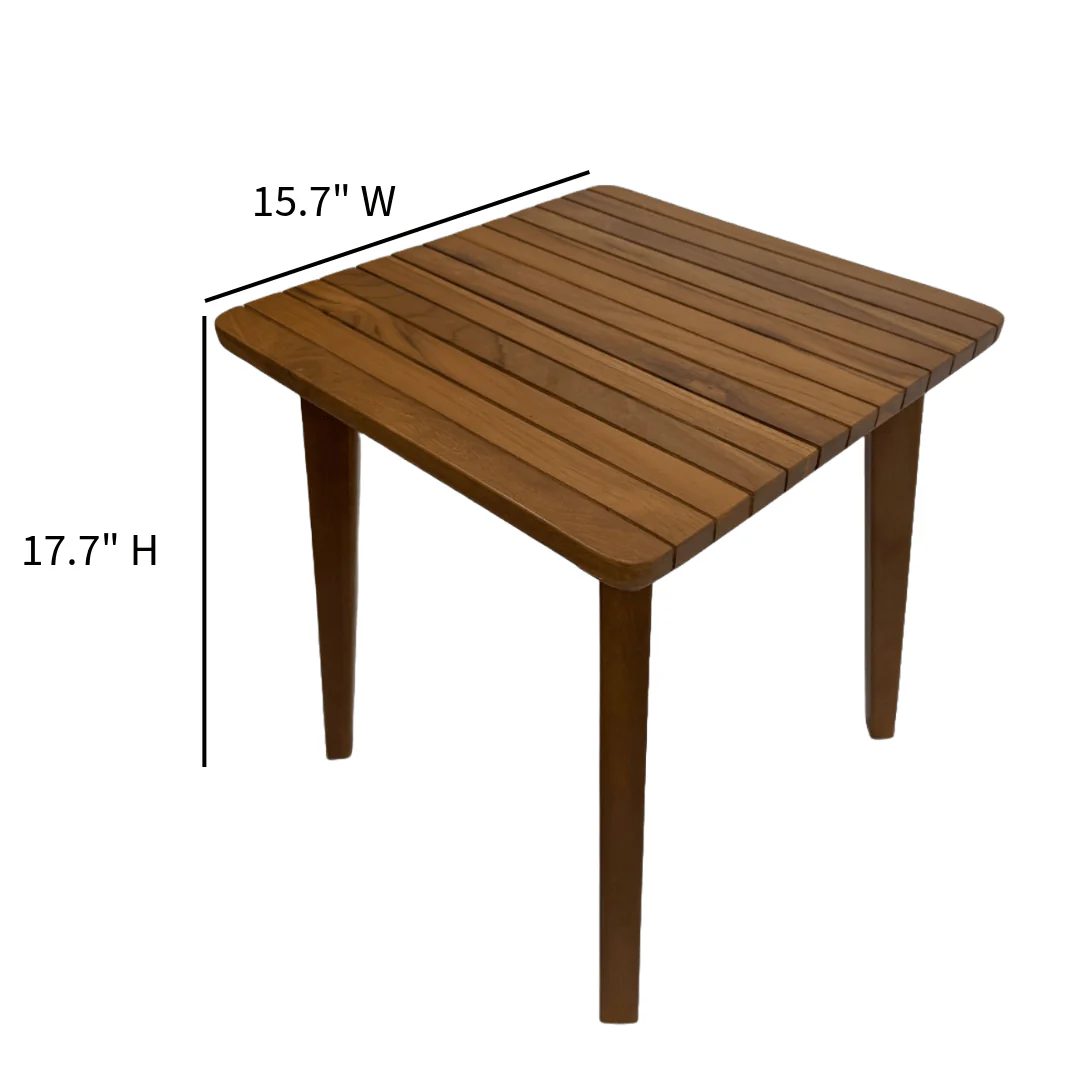 Calena Teak Outdoor Side Table
