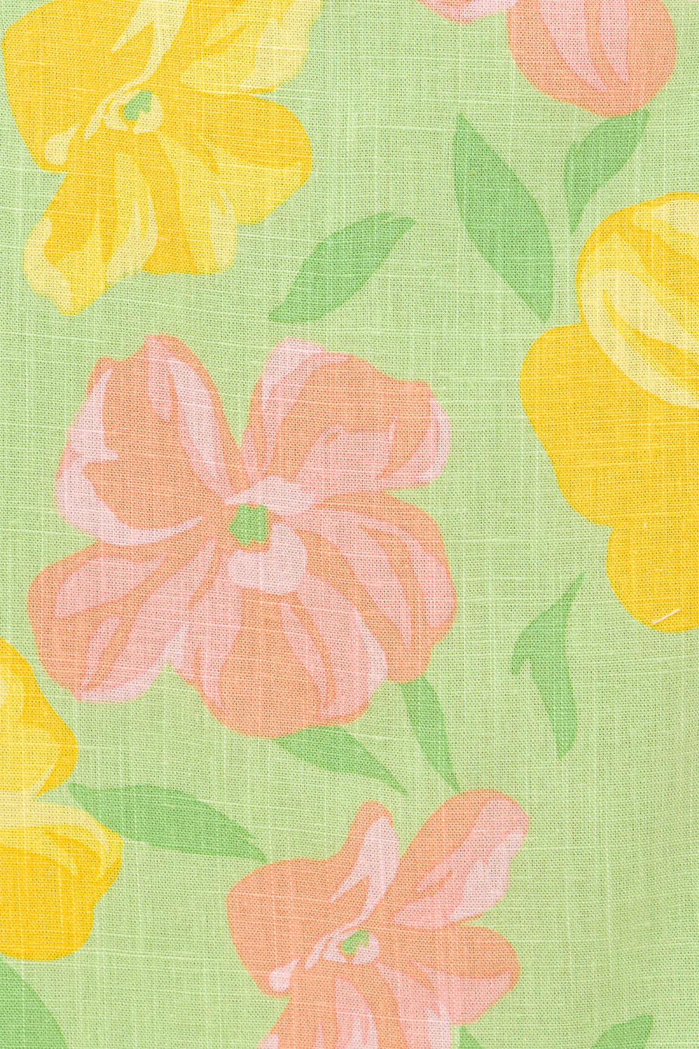 SAMPLE-Addis Dress - Rose Fill Green