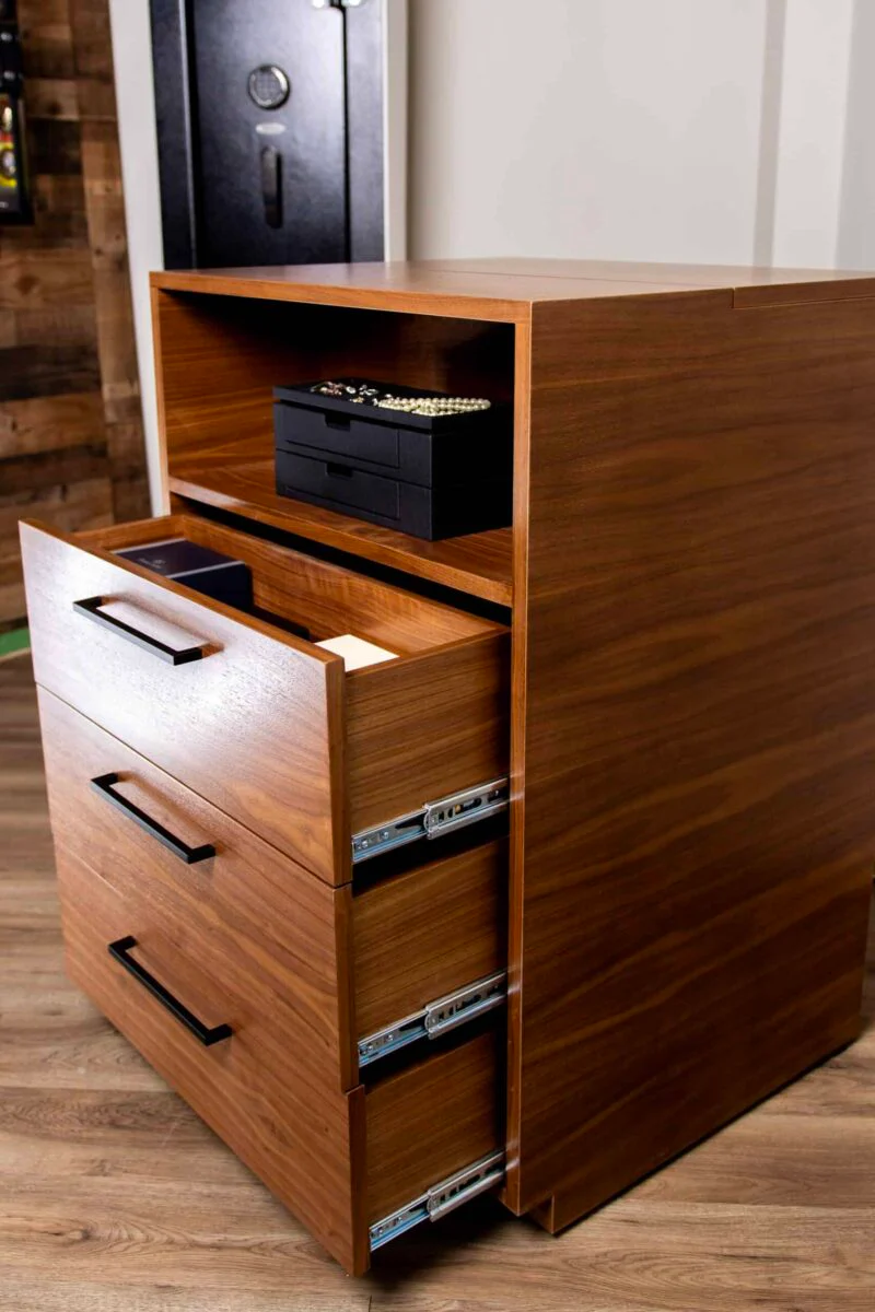 BlumSafe Concealment Cabinet with Hidden Safe