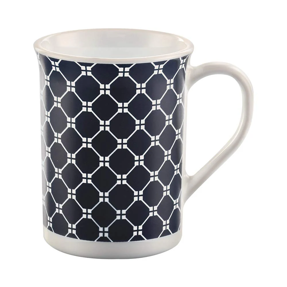Larah by Borosil Kazak White Mug, 2 x 350ml