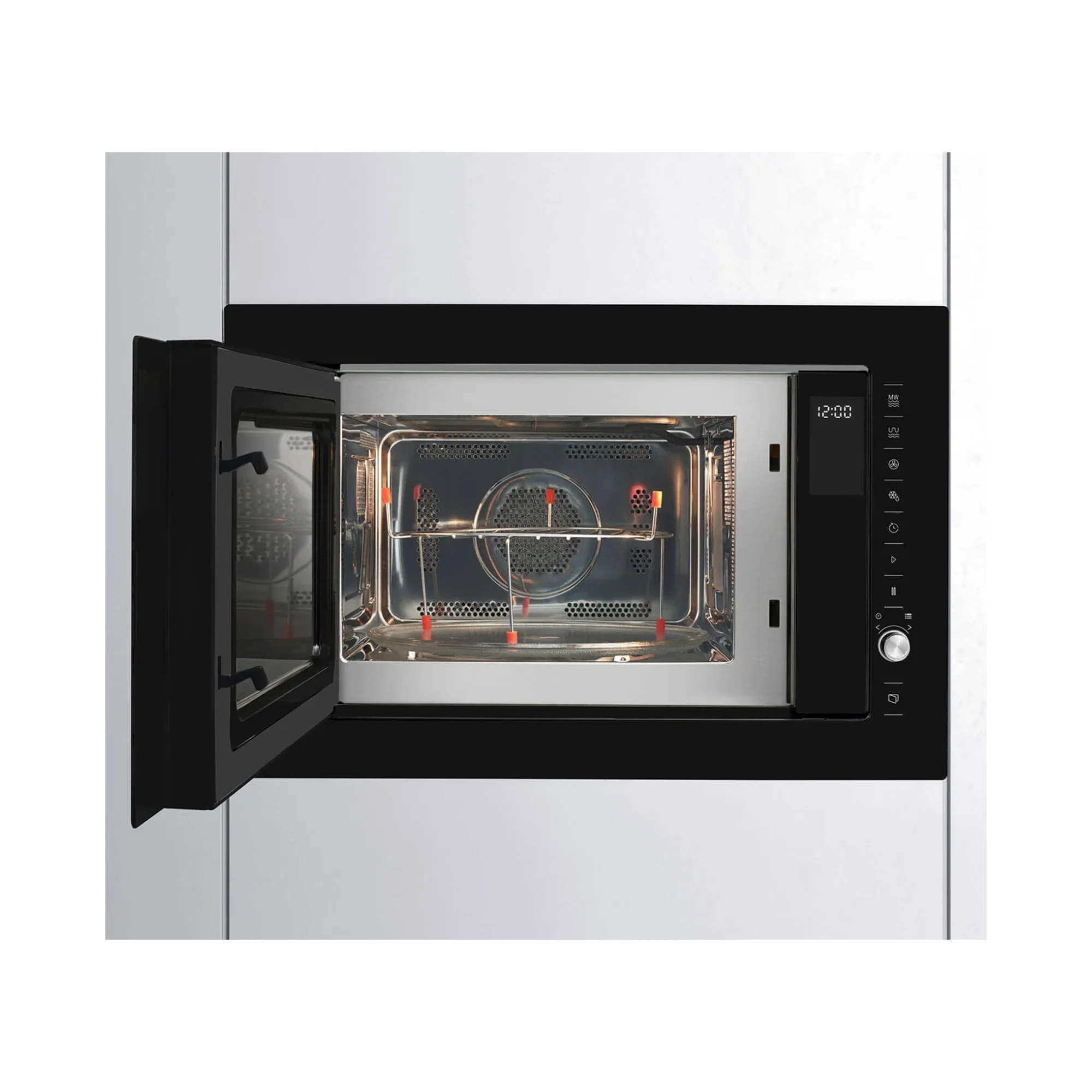 Beko 25Lt Built in Convection Grill Microwave Oven Black
