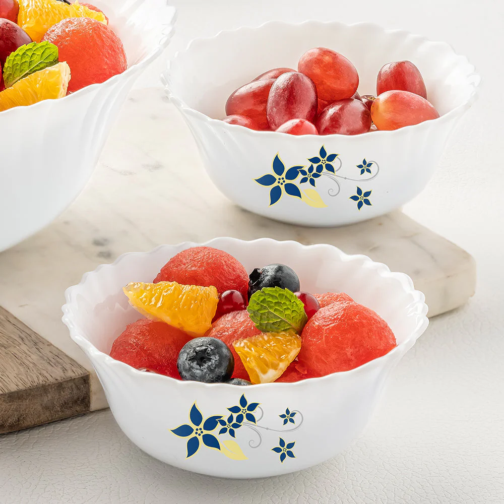 Larah by Borosil Viva Pudding Set, 5 pc (Mini)