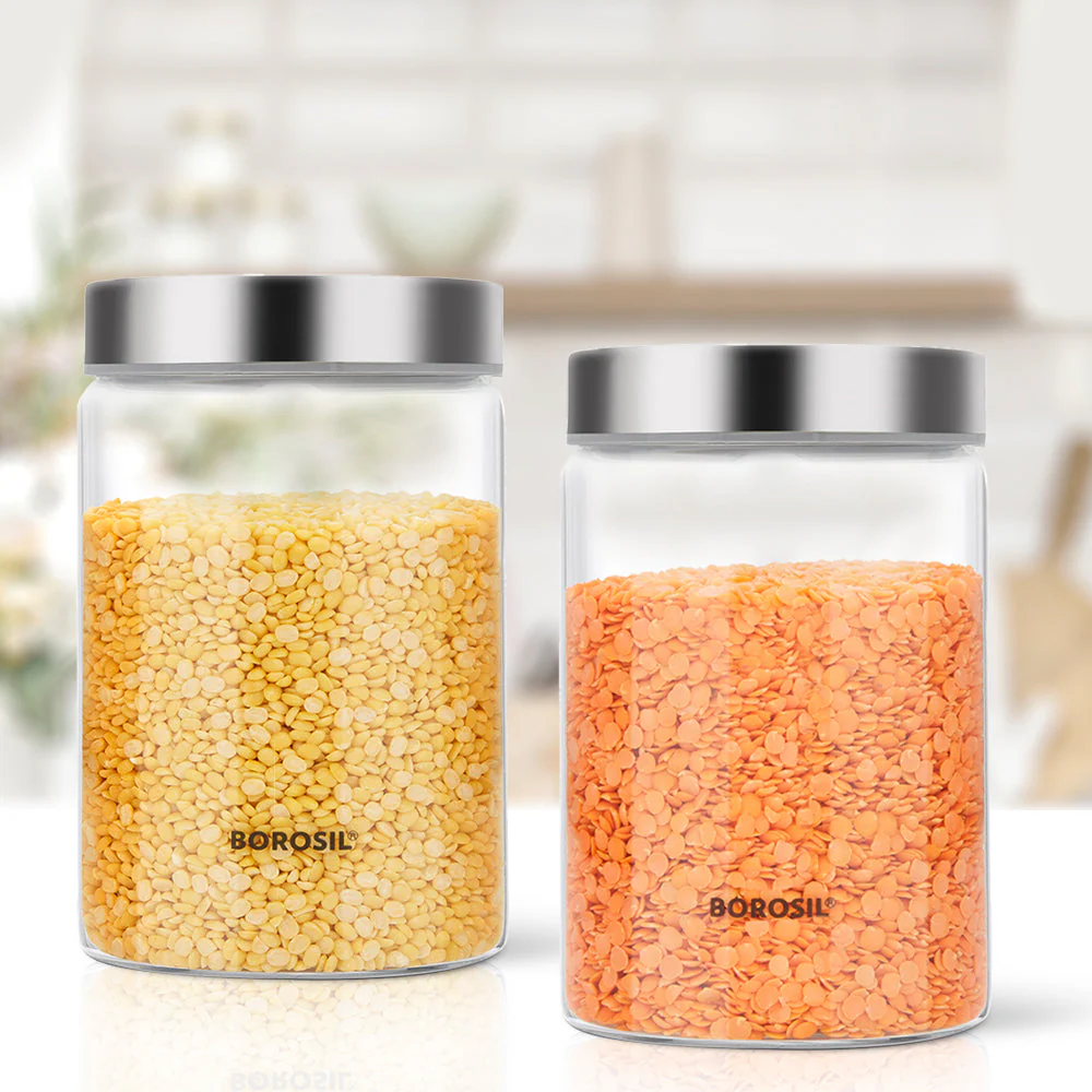 Endura Airtight Glass Jar Set