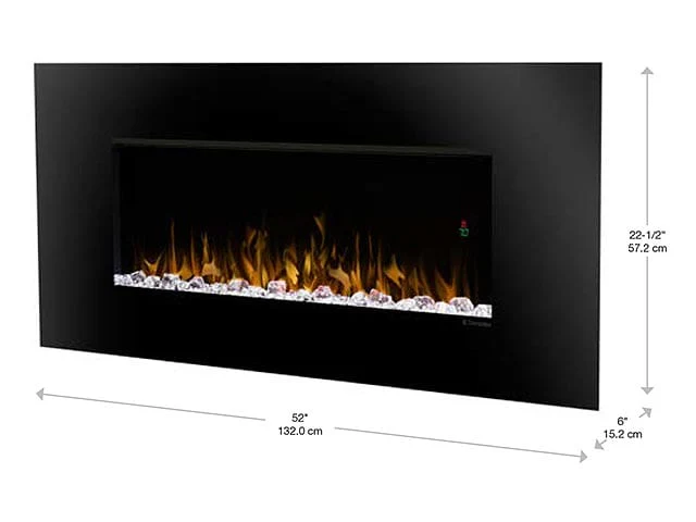 Dimplex Contempra 52-In Wall Mount Electric Fireplace