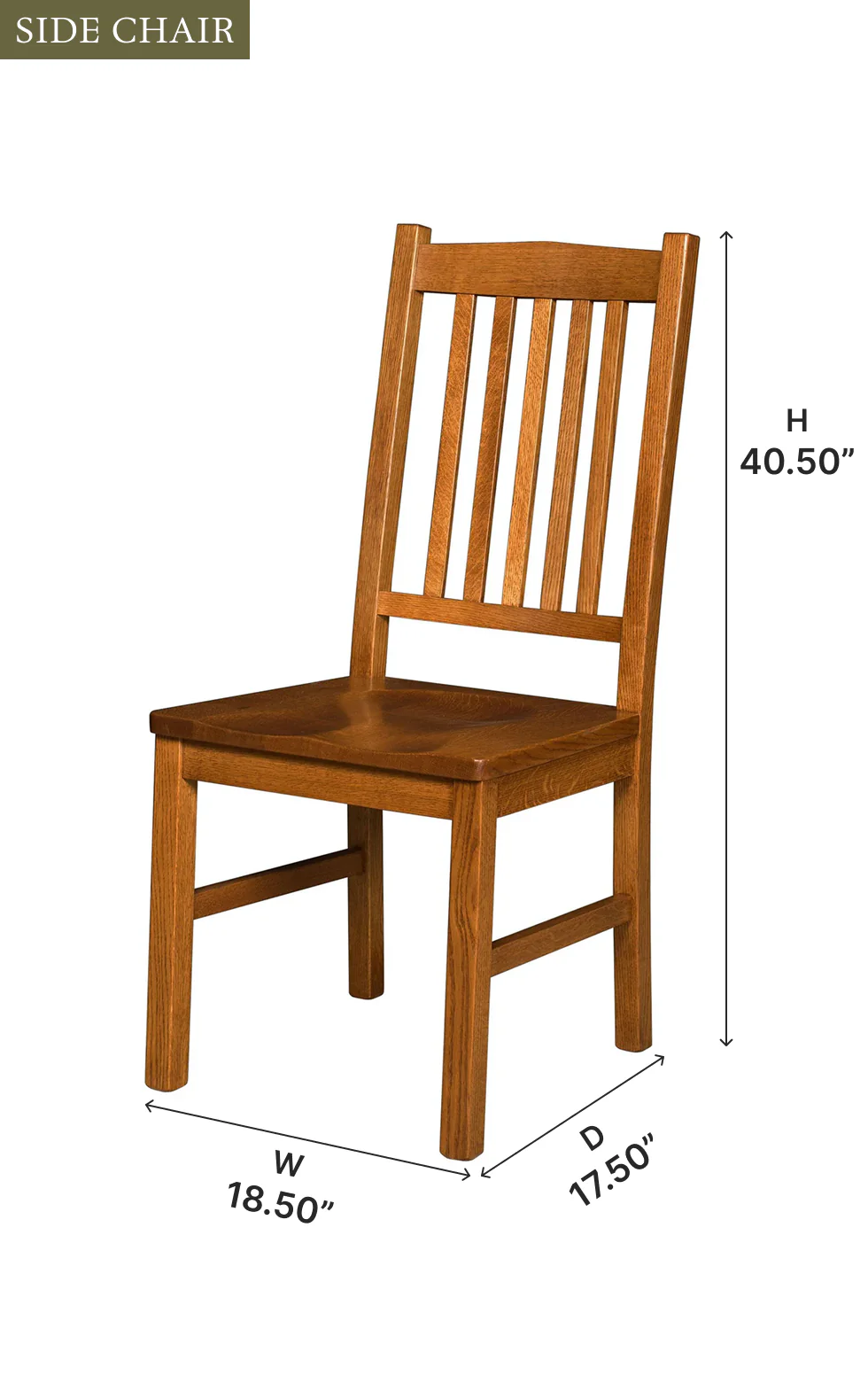 Amish Mission Dining Chair