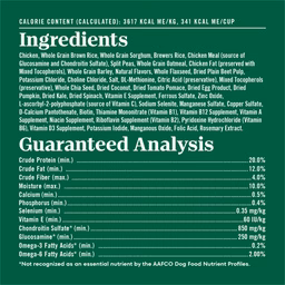 Nutro Natural Choice Adult Large Breed Dry Dog Food, Chicken and Brown Rice Recipe