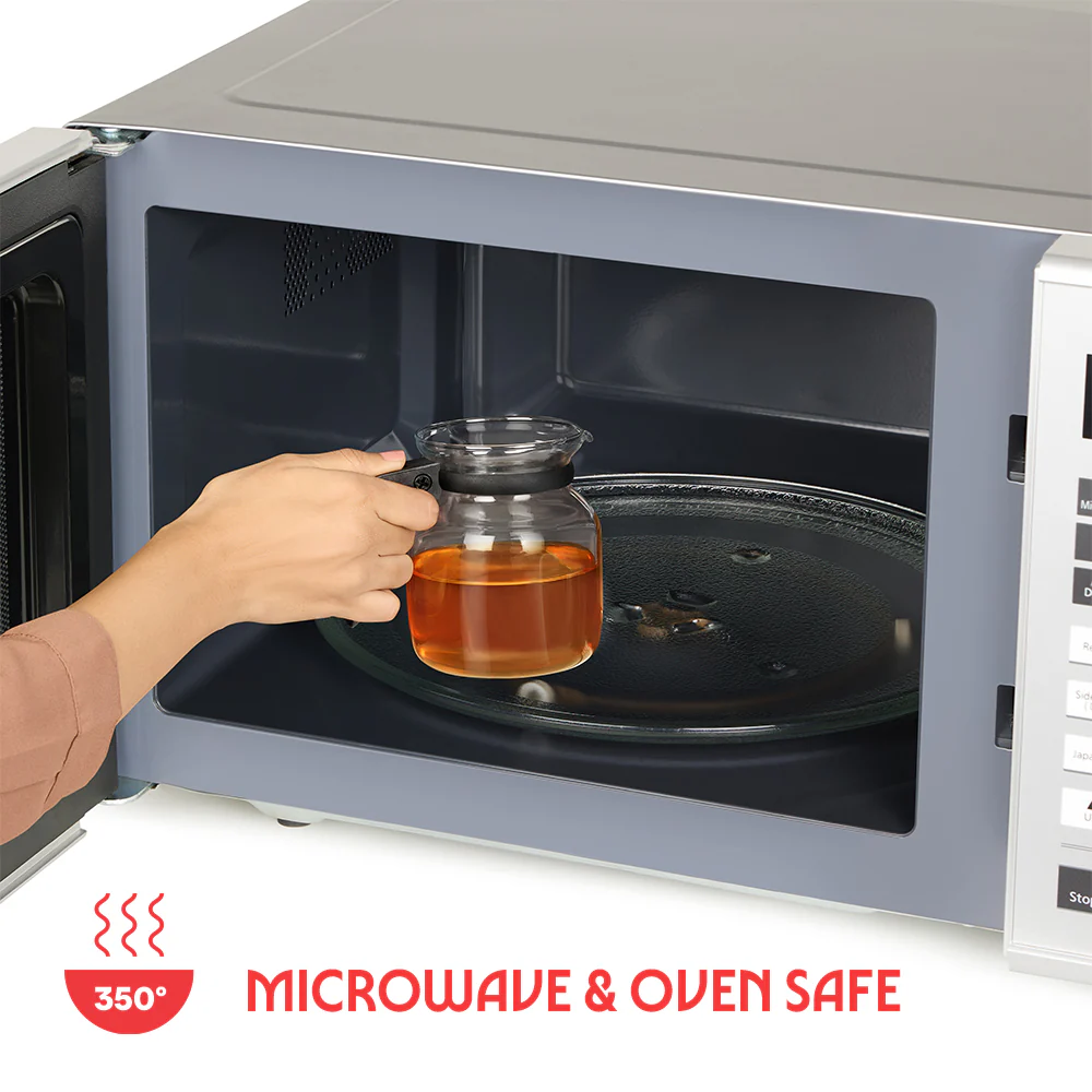 Borosil Carafe w Inbuilt Strainer, 650ml