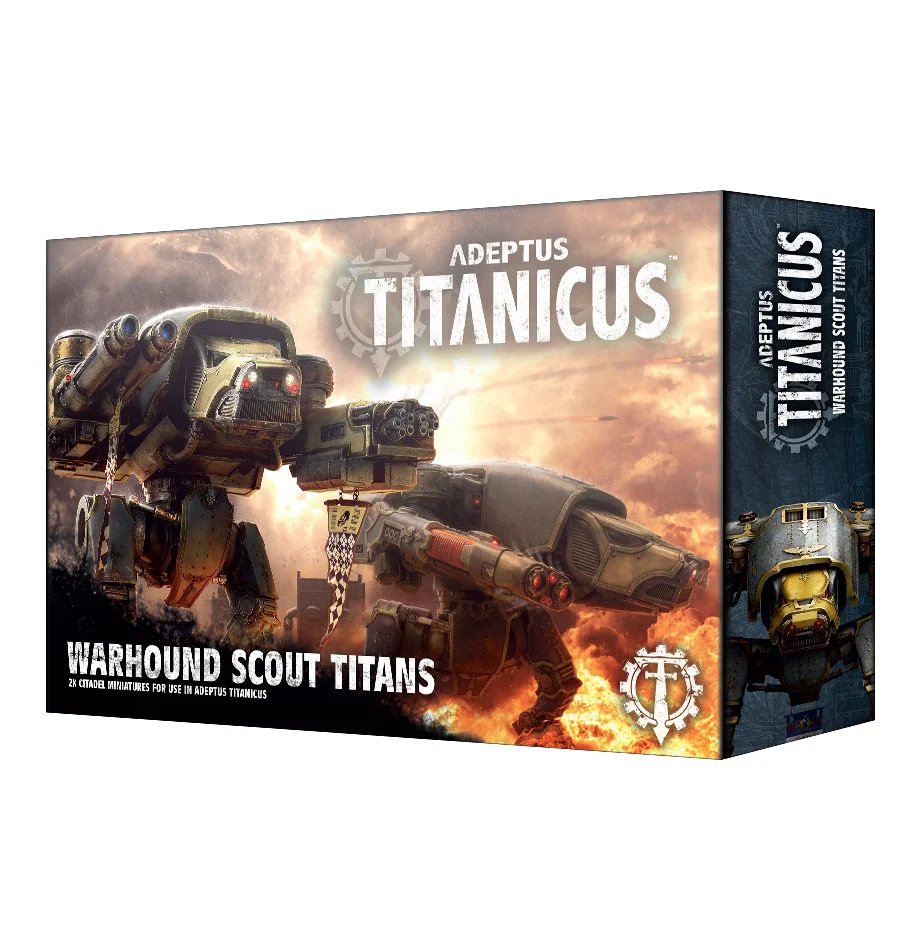Adeptus Titanicus - Warhound Scout Titans