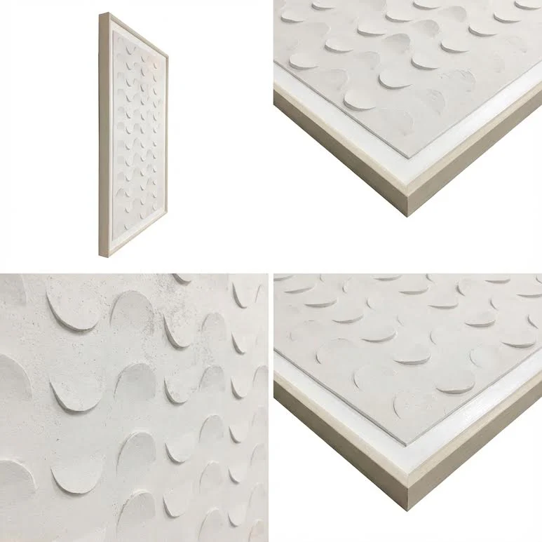 80 x 120cm Frame Cream