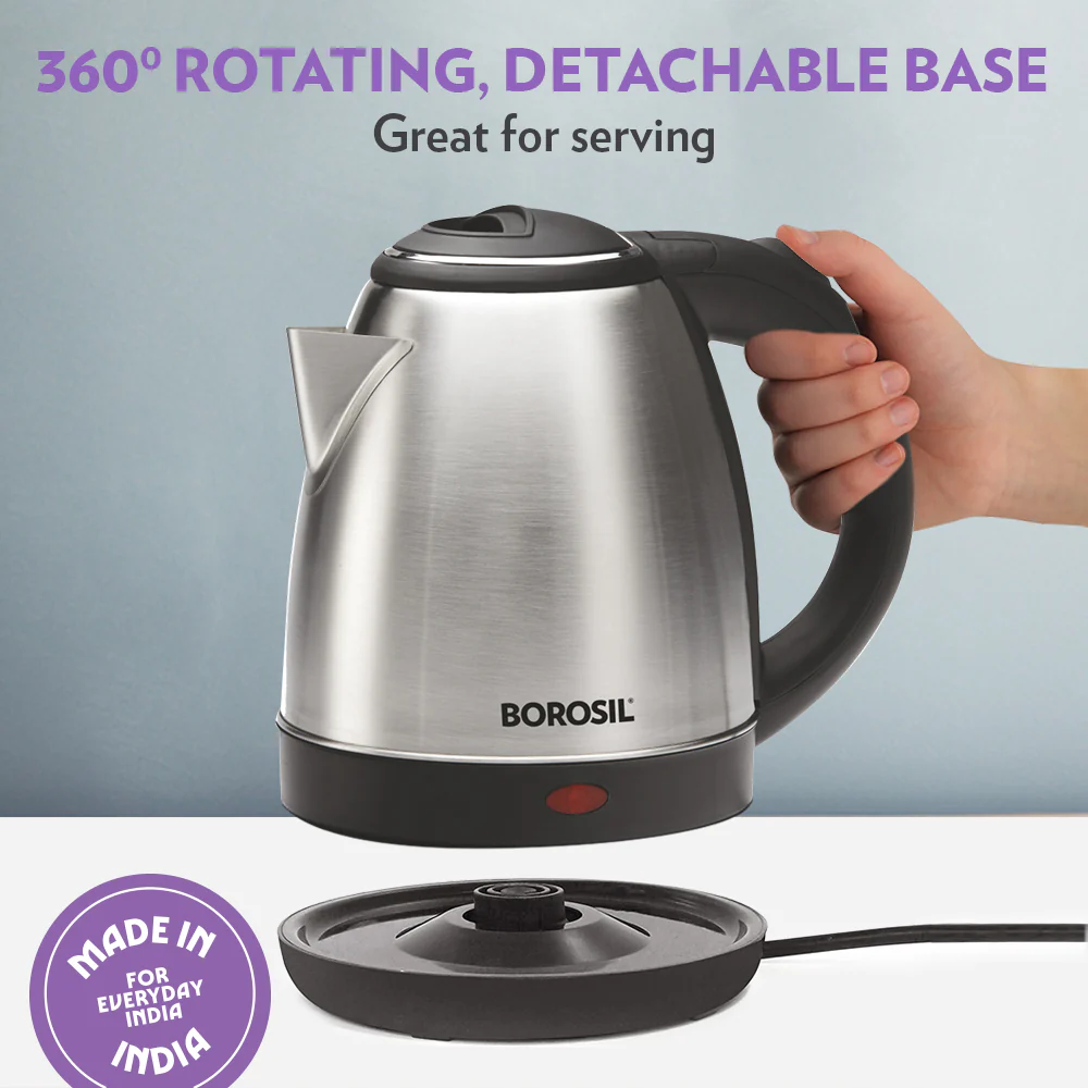 Borosil Rio Electric Kettle, 1.5L