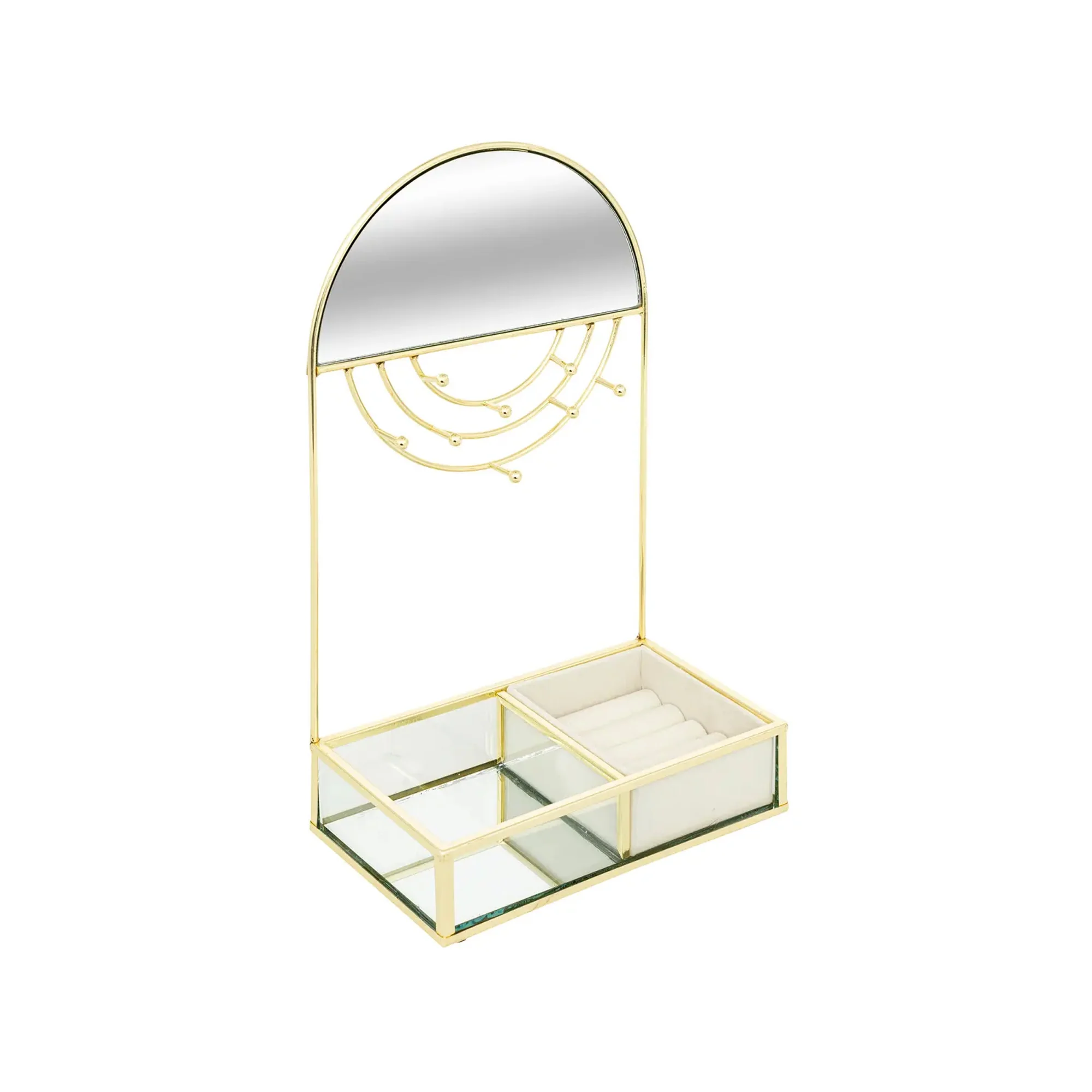 Atmosphera Isra Gold Plated Metal Jewellery Holder Gold