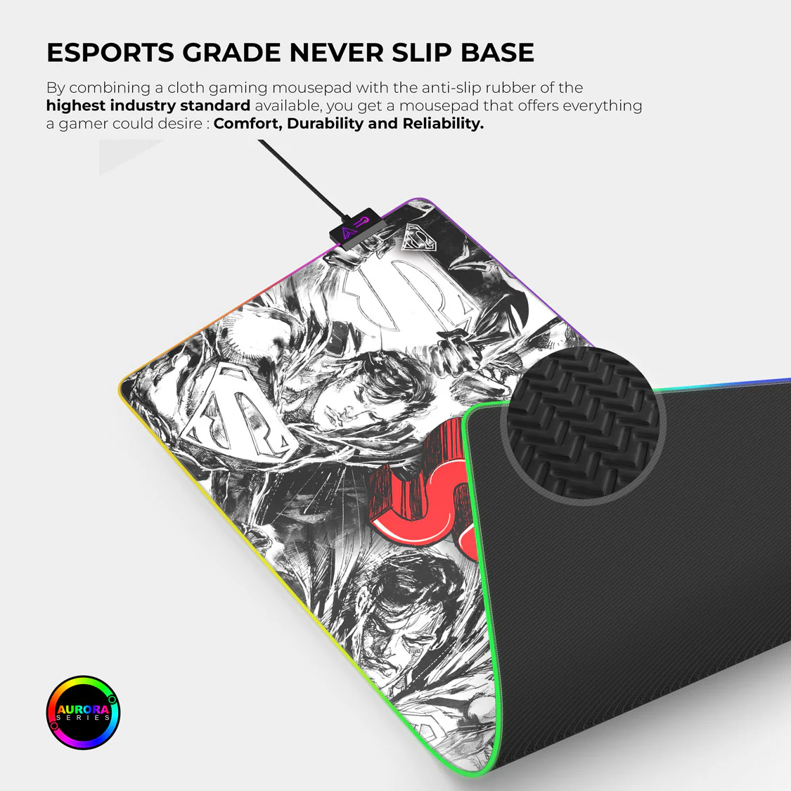 Superman Jim Lee Edition Gaming Mouse Pad