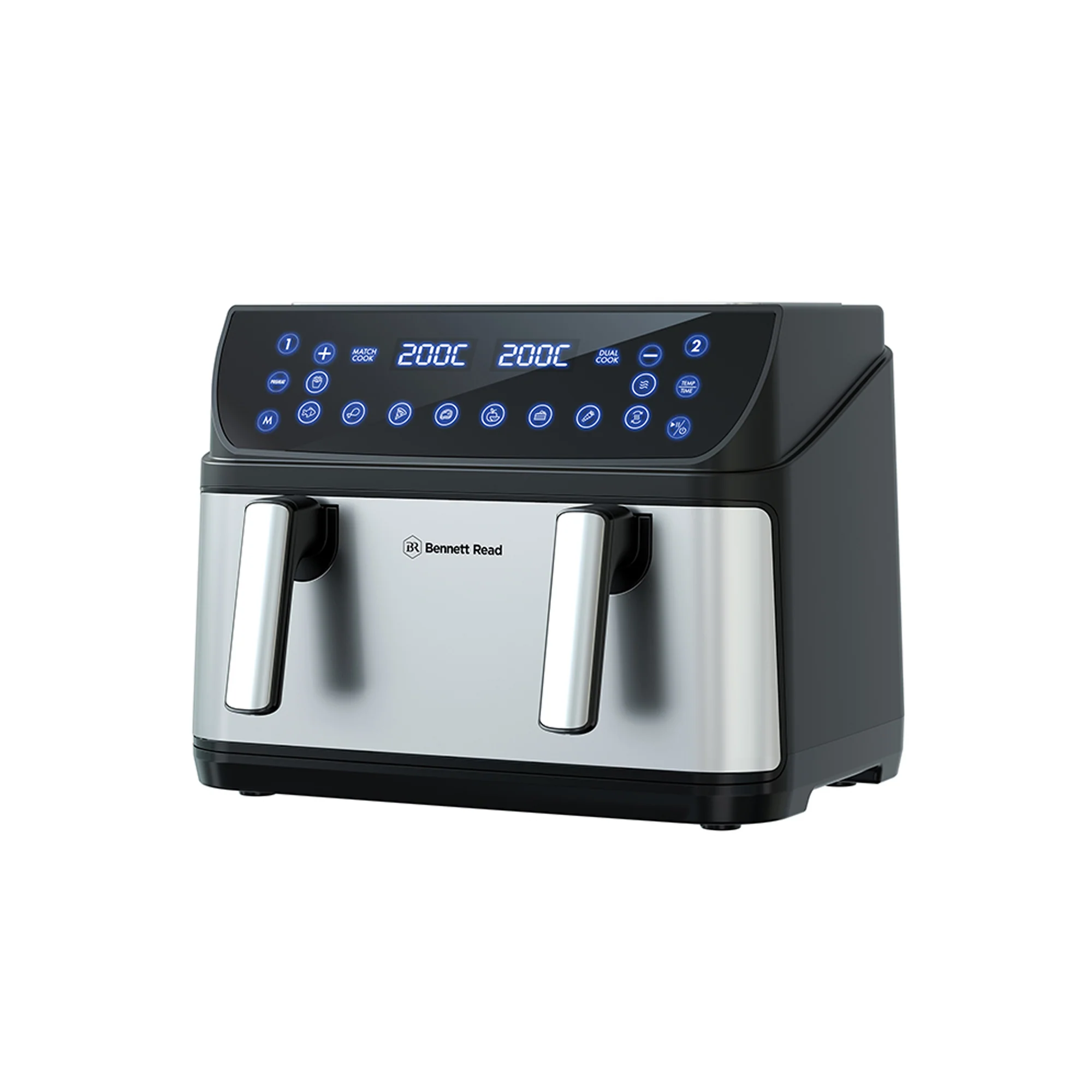 Bennett Read 10.5Lt Triple Zone Air Fryer Black