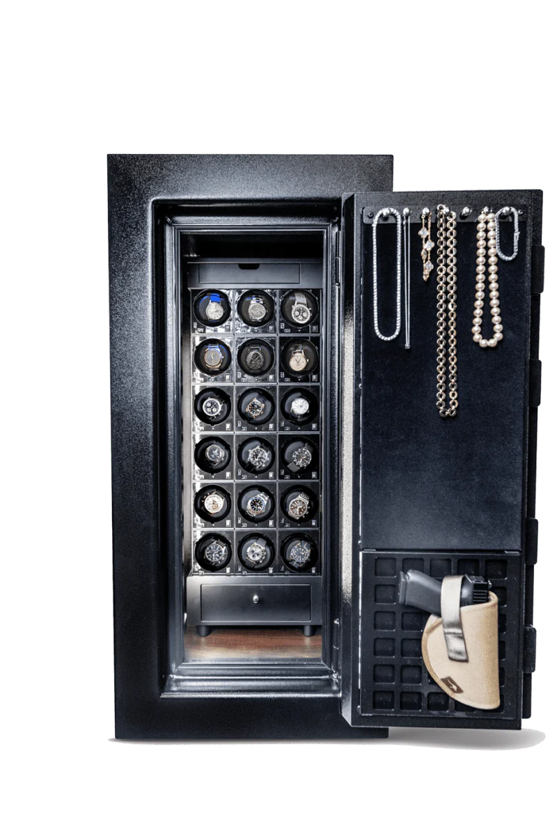 BlumSafe Professional Watch Winder Burglar & Fire Safe