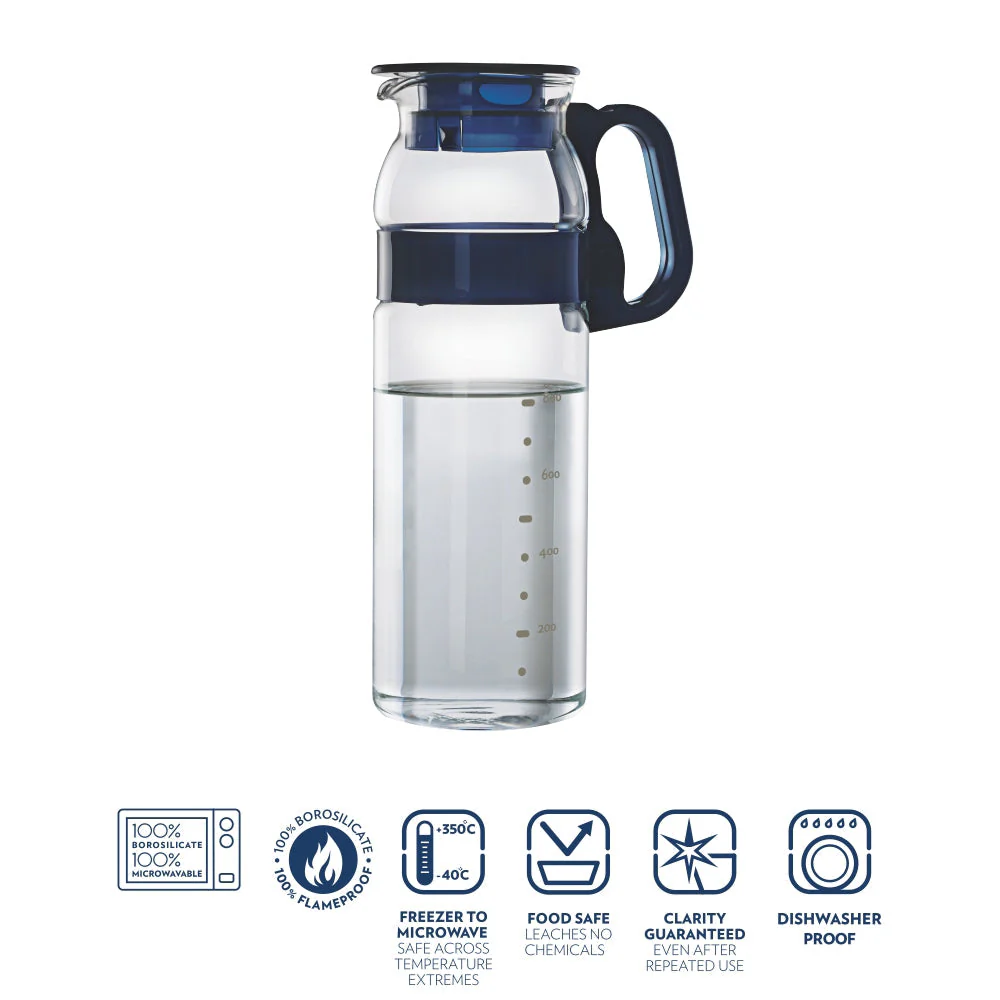 Borosil Marina Jug w plastic handle