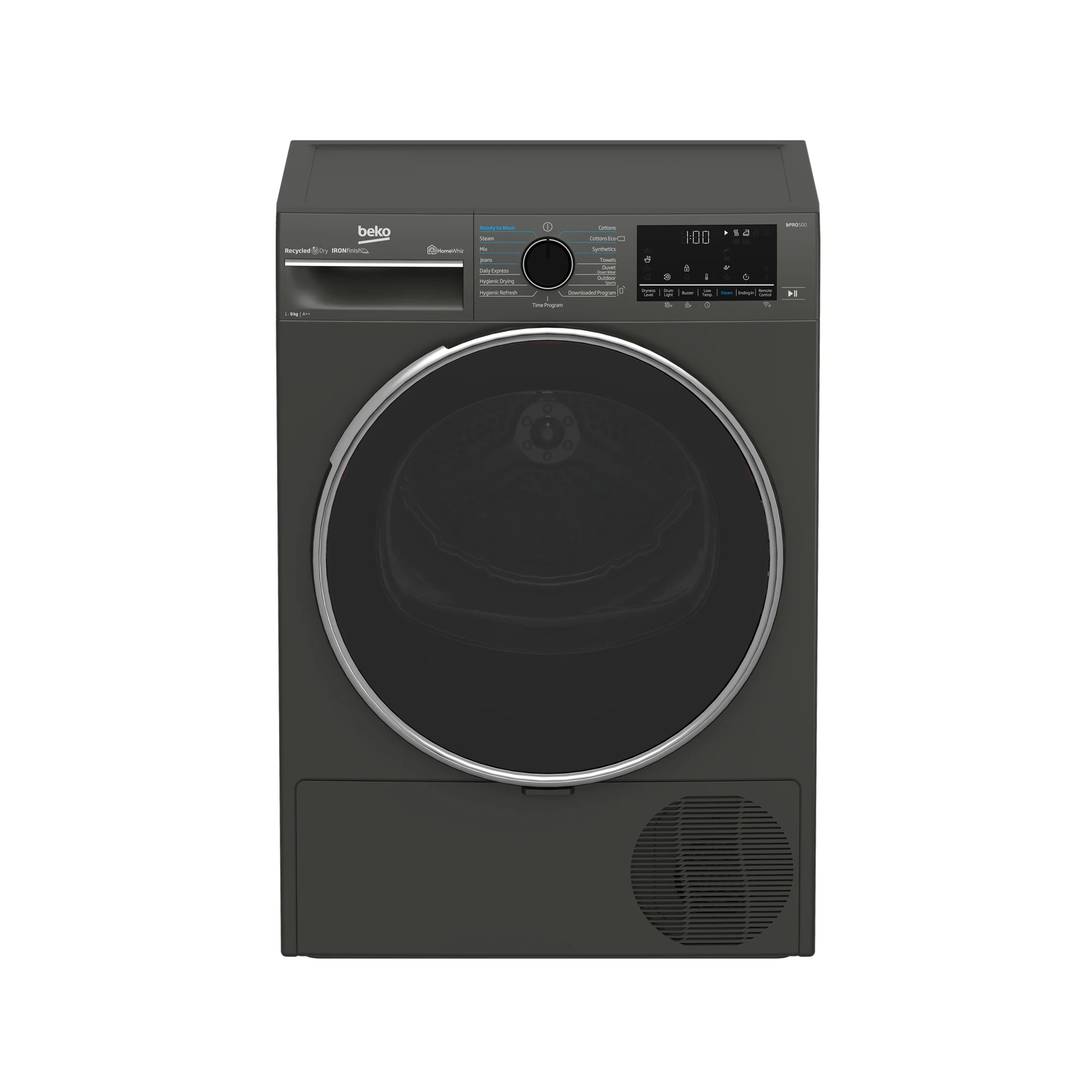 Beko 9kg Heat Pump Tumble Dryer Twilight Grey