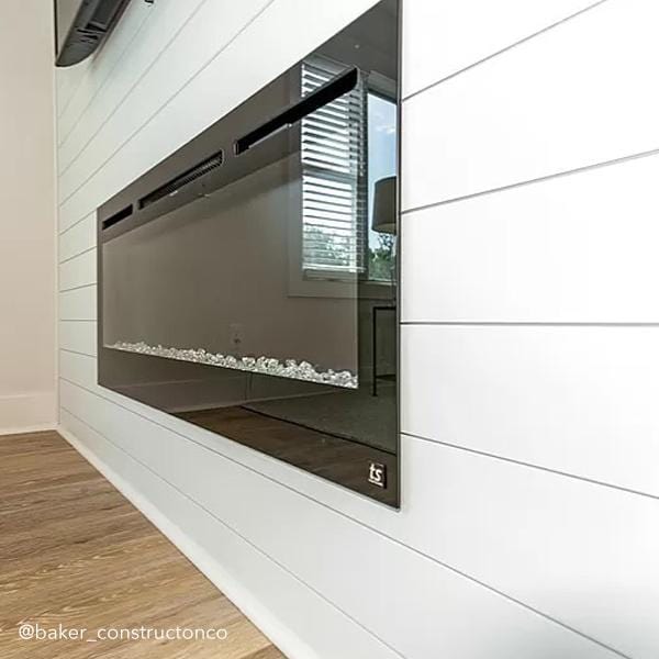 The Sideline 45 Inch Recessed Smart Electric Fireplace 80025