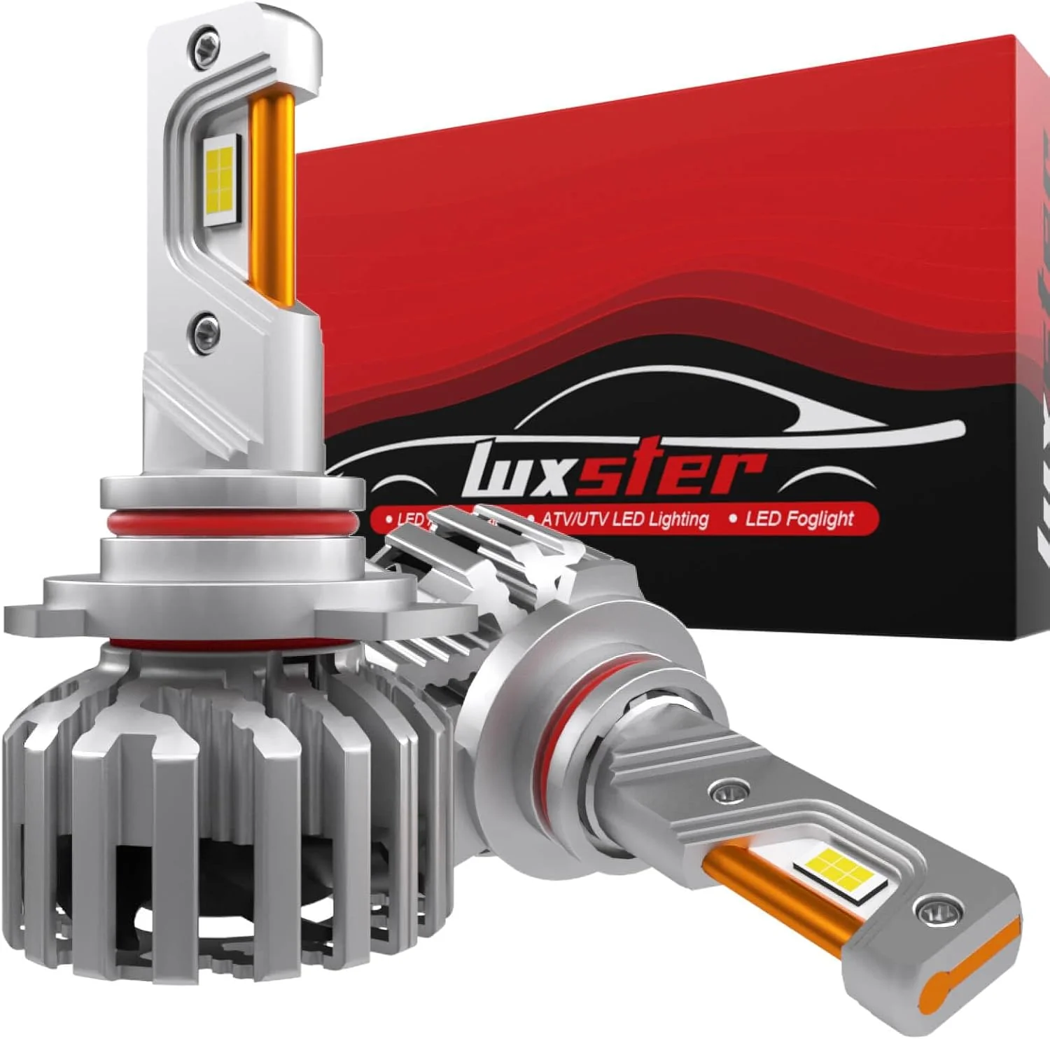 Super Bright LED Fog Light Bulbs 30000lm 55W H7 LED 6000K, 6 Pcs