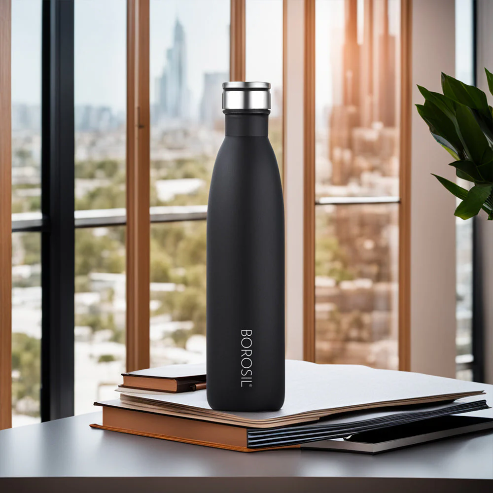 Borosil Fresh Single Wall Bottle, 900ml