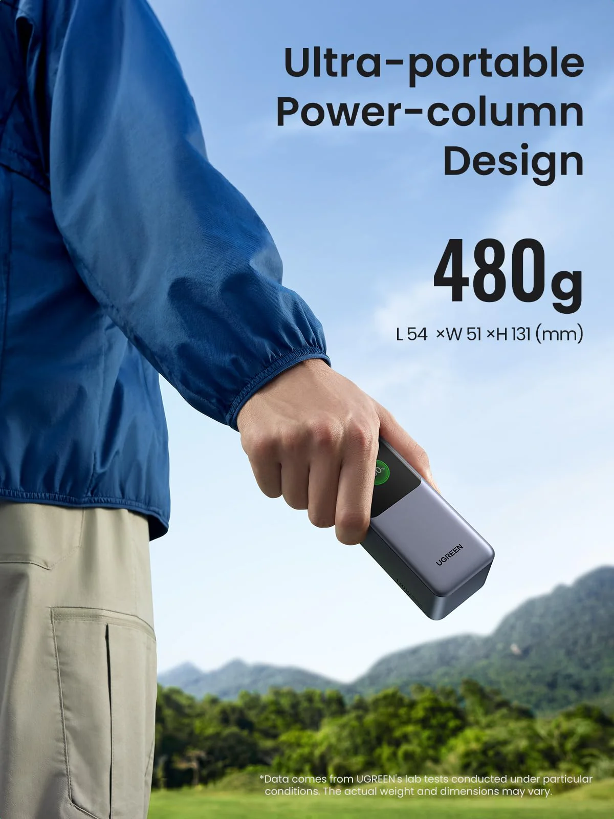 UGREEN 130W Power Bank with USB-C Cable