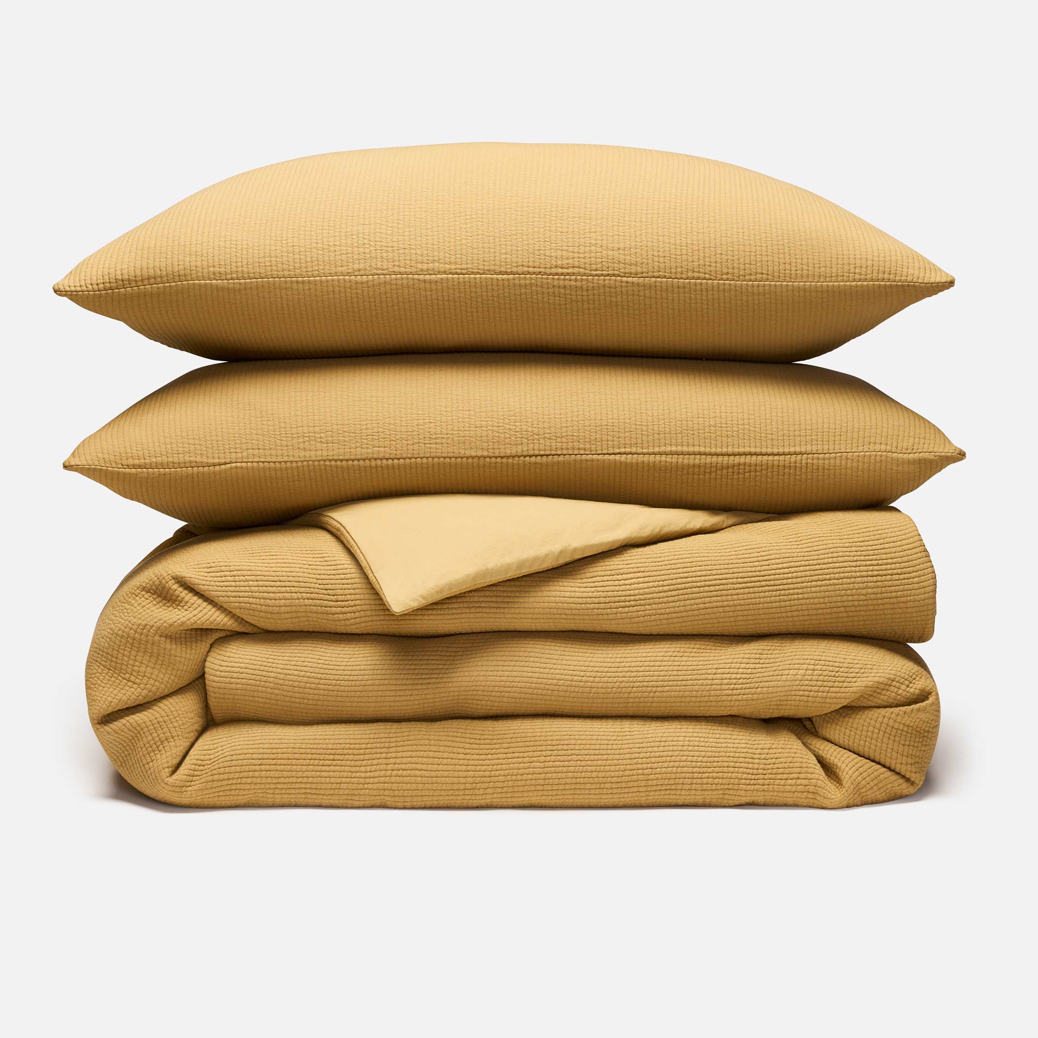 Ribbed Matelasse Duvet Set