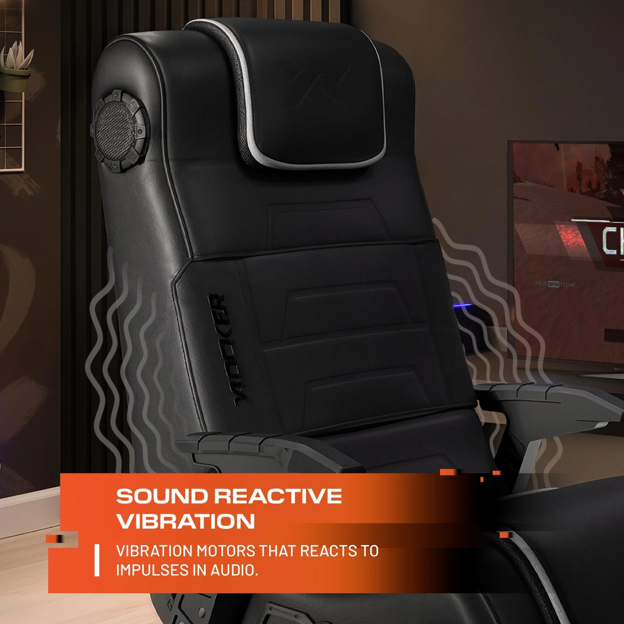 X-Pro 4.1 Audio Console Gaming Chair - Black