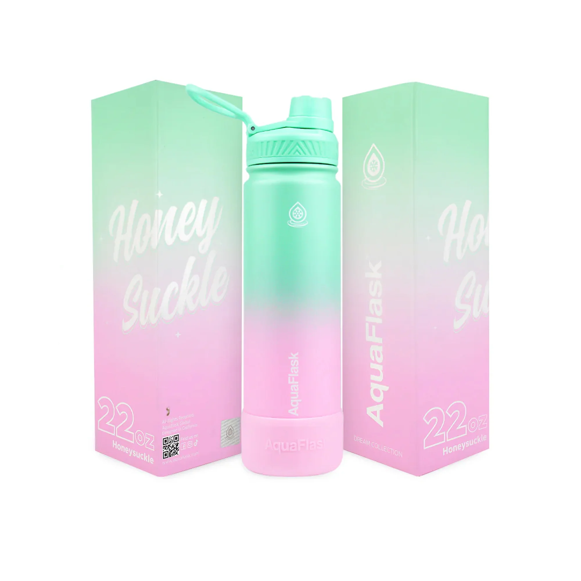 Aquaflask Dream 4 650ml Flask Honeysuckle