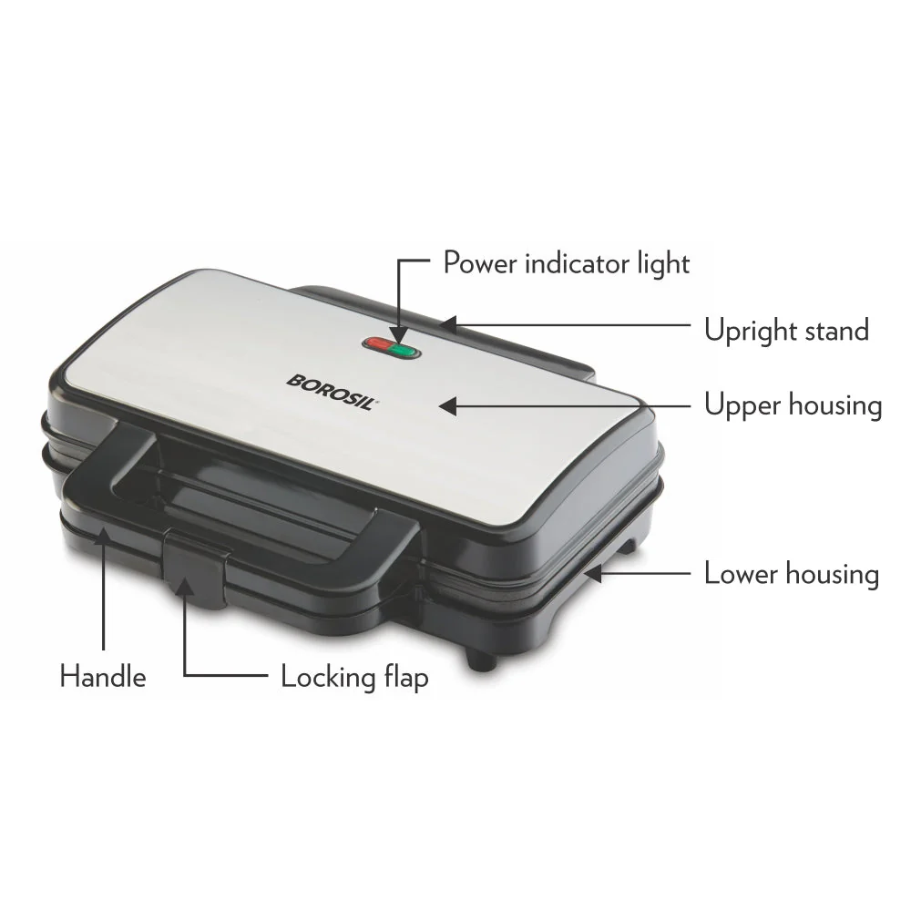 Borosil Neo Waffle Maker