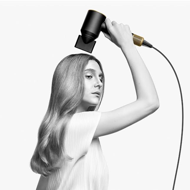 Dyson HD07 Supersonic Hair Dryer Onyx Black-Gold