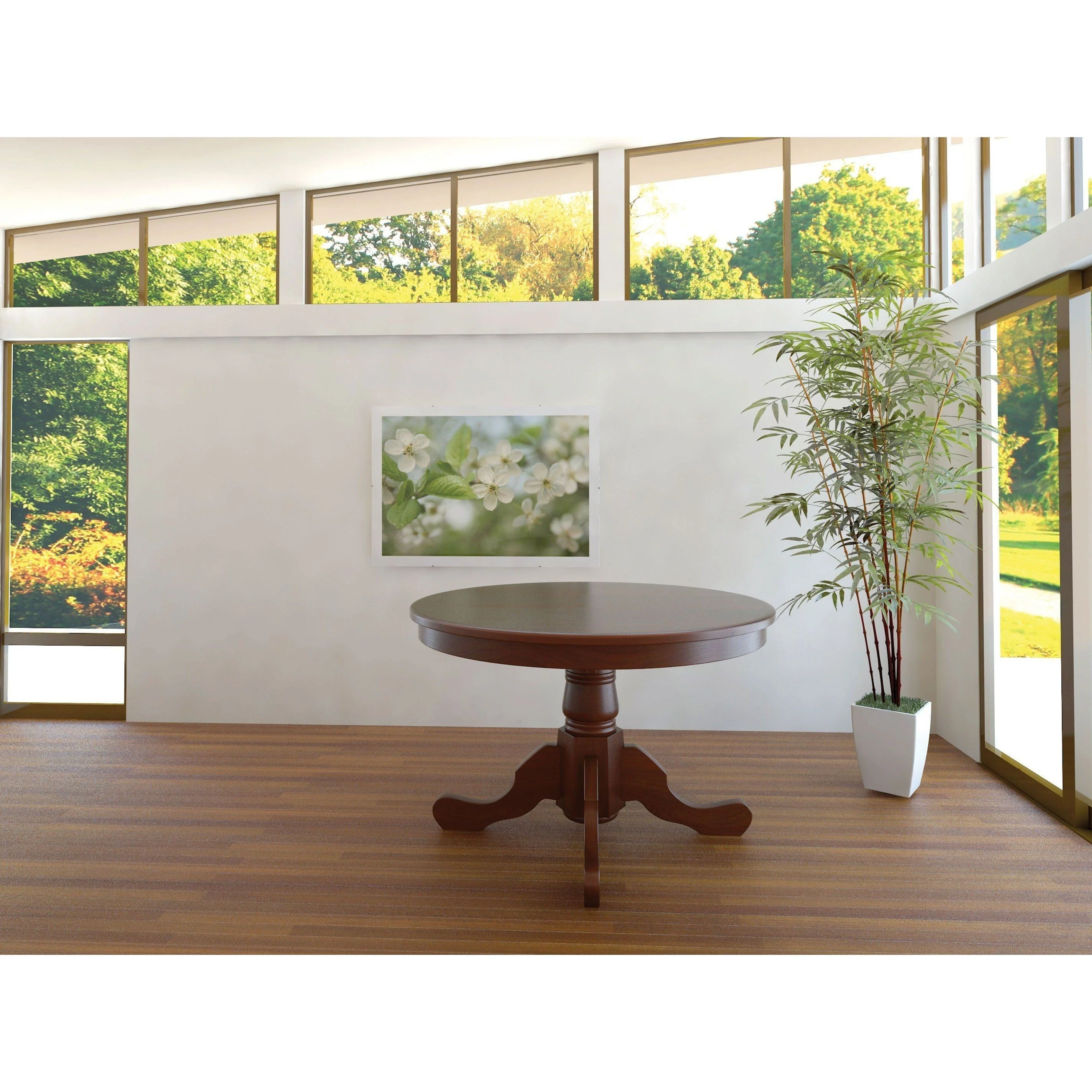 Amish Colonial Single Pedestal Table