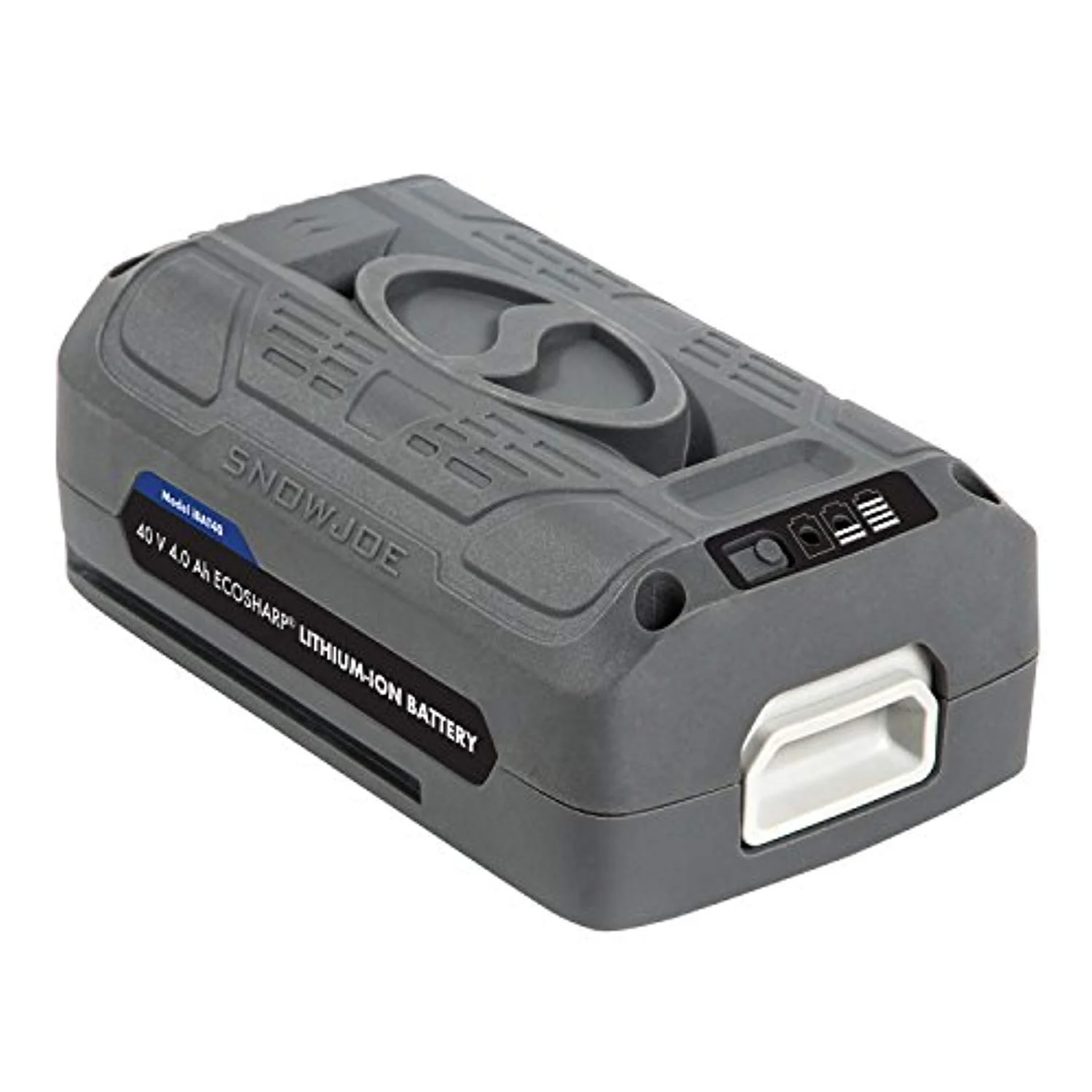 Snow Joe + Sun Joe iONMAX iBAT40 EcoSharp Lithium-Ion Battery | 40 Volt | 4.0 Ah
