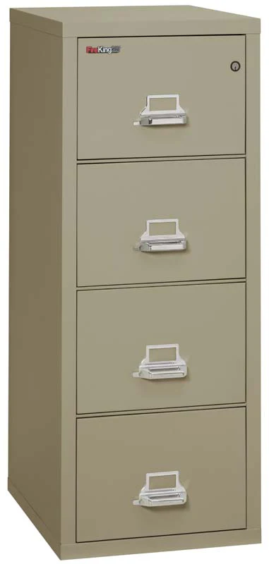 FireKing 4-1825-C Four Drawer Letter 25