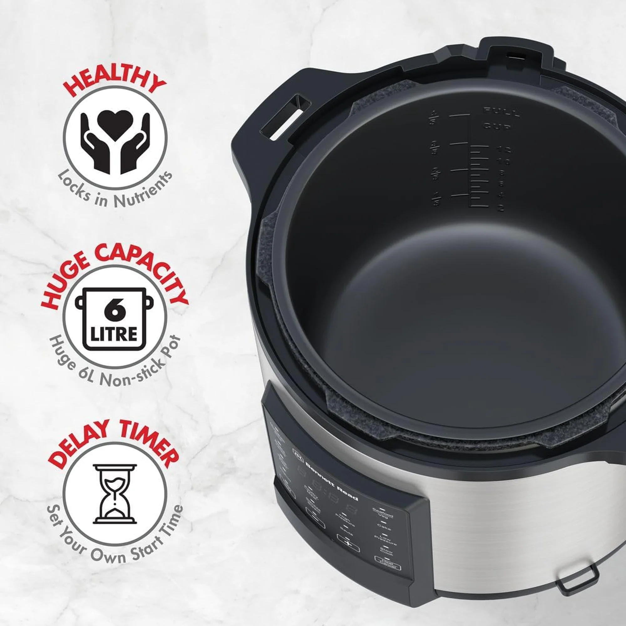 Bennett Read SuperChef 6 Multicooker ‎Black