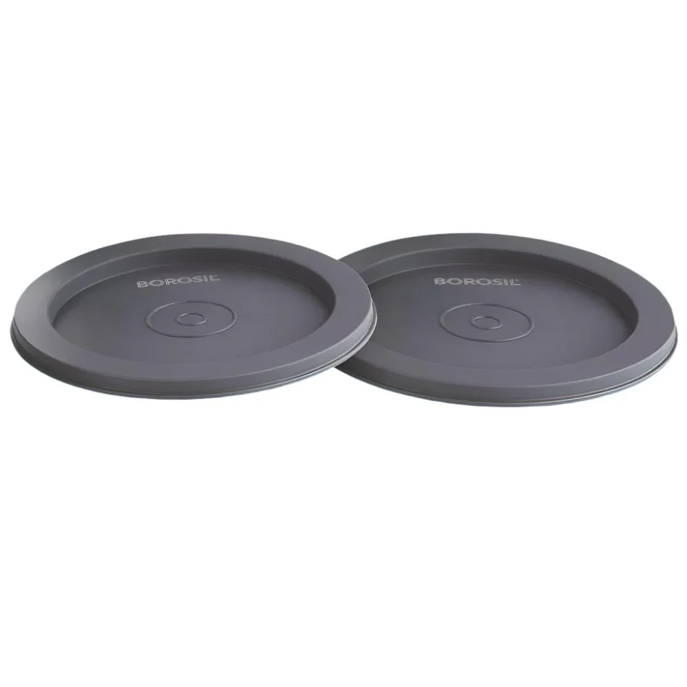 Borosil Carry Fresh Lid, Set of 2, ( for 280ml & 180ml Container)