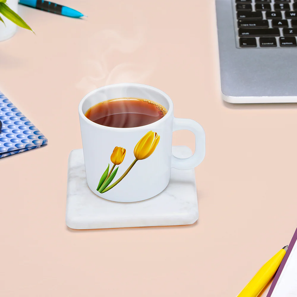 Larah by Borosil Lyana Mug Set, 180ml x 6