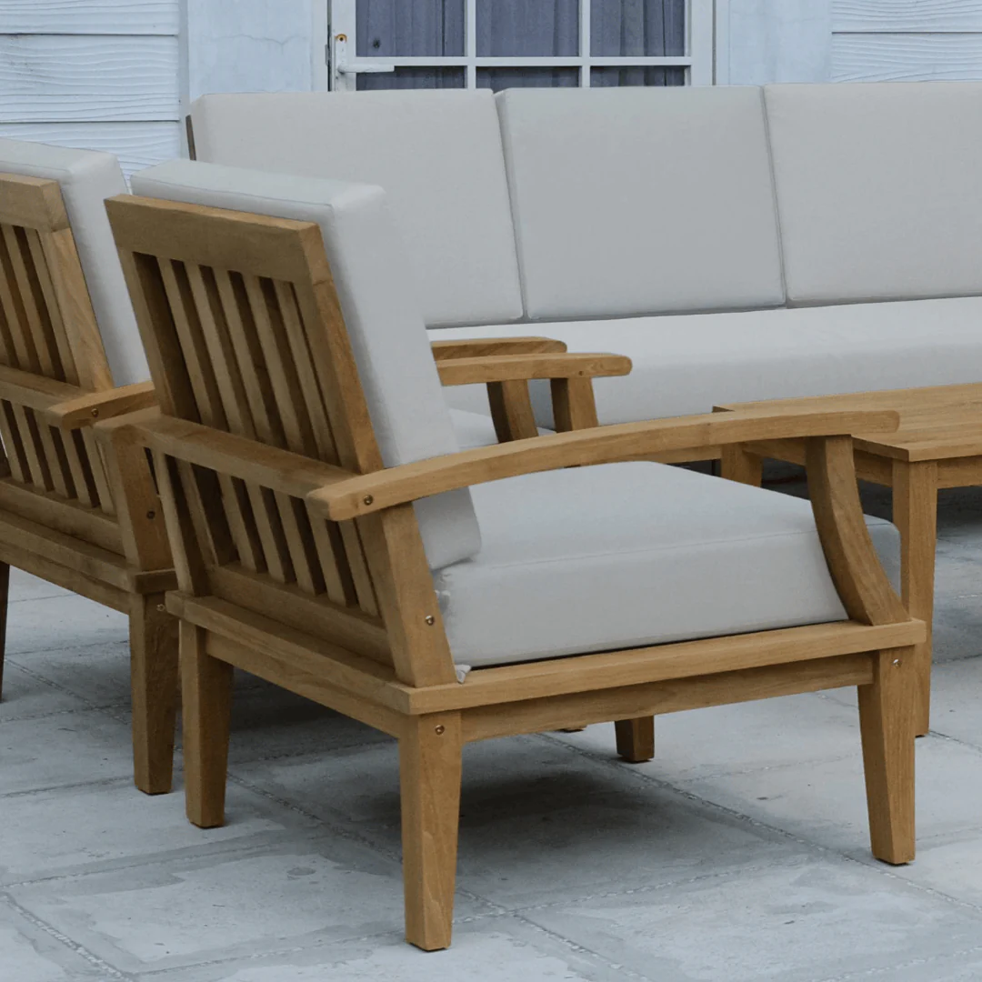 Solena Teak Outdoor Single Seat Chair