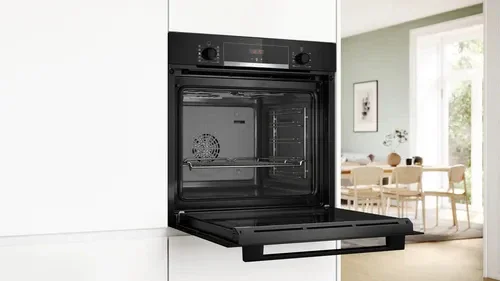 Bosch 71L Built-In Electric Single Oven - Black | HQA534BB3B