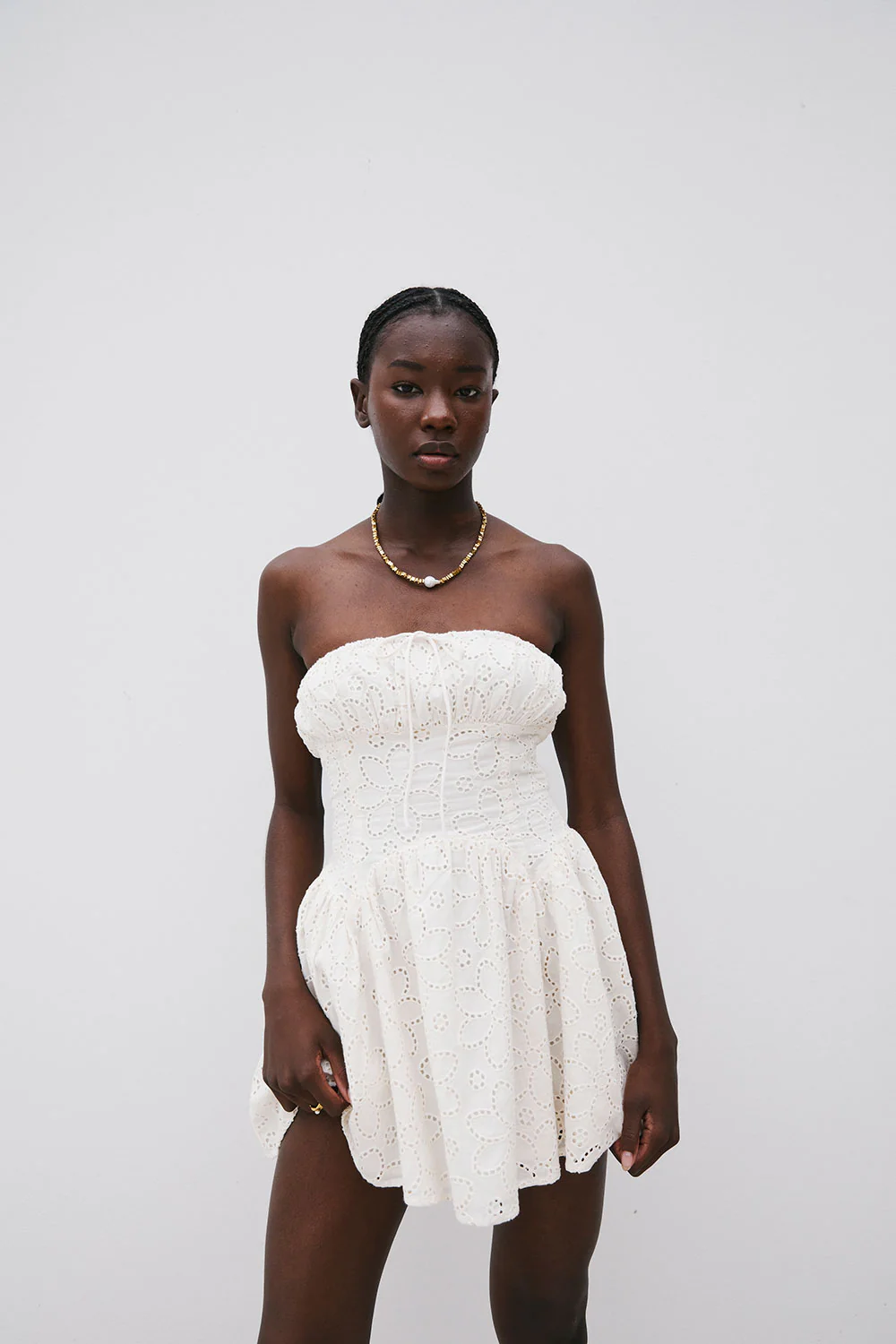 SAMPLE-Aura Dress - Broderie