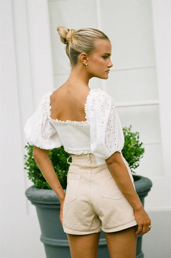 SAMPLE-Alfie Keyhole Top