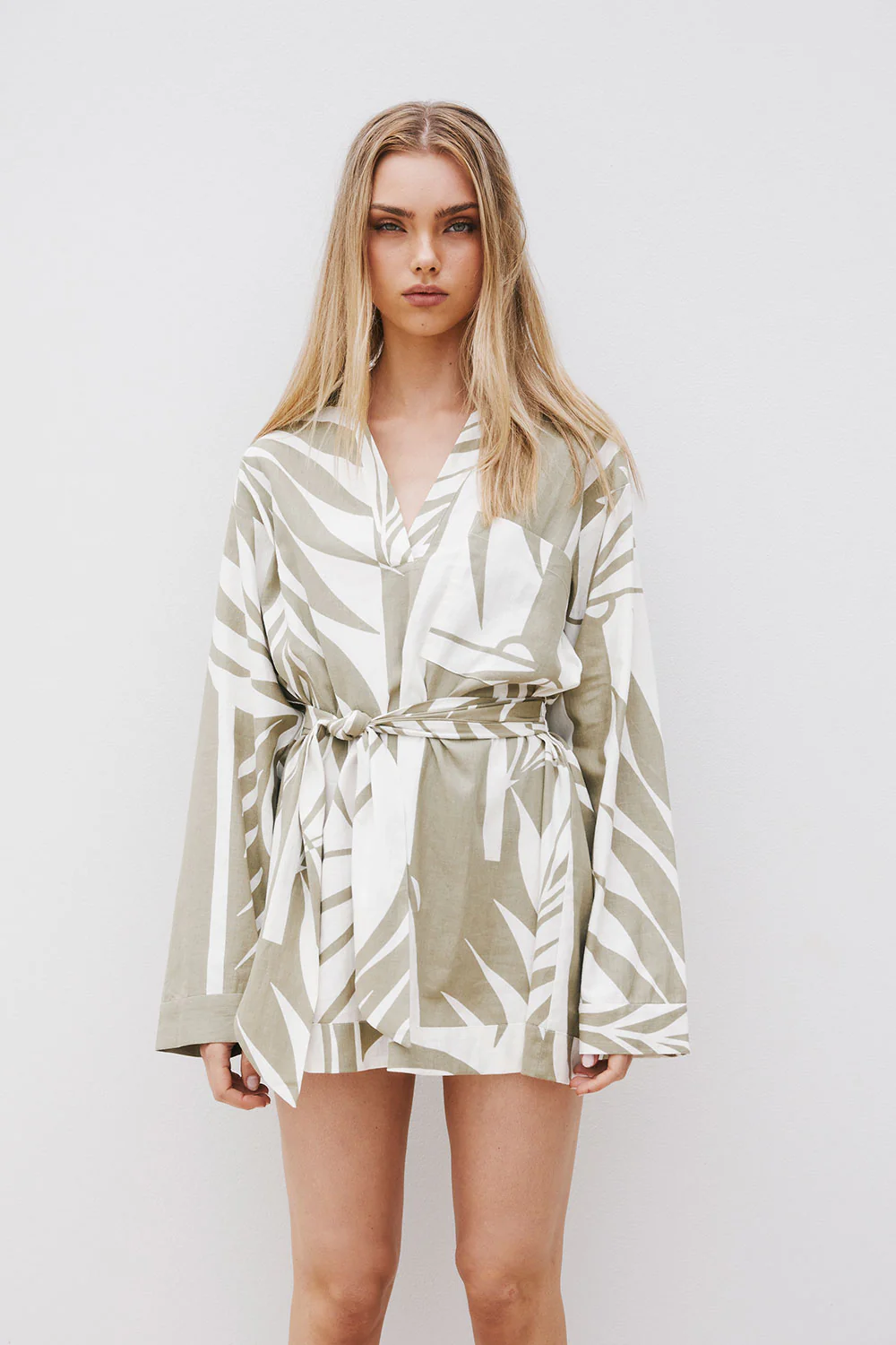 SAMPLE-Adele Dress - Palm