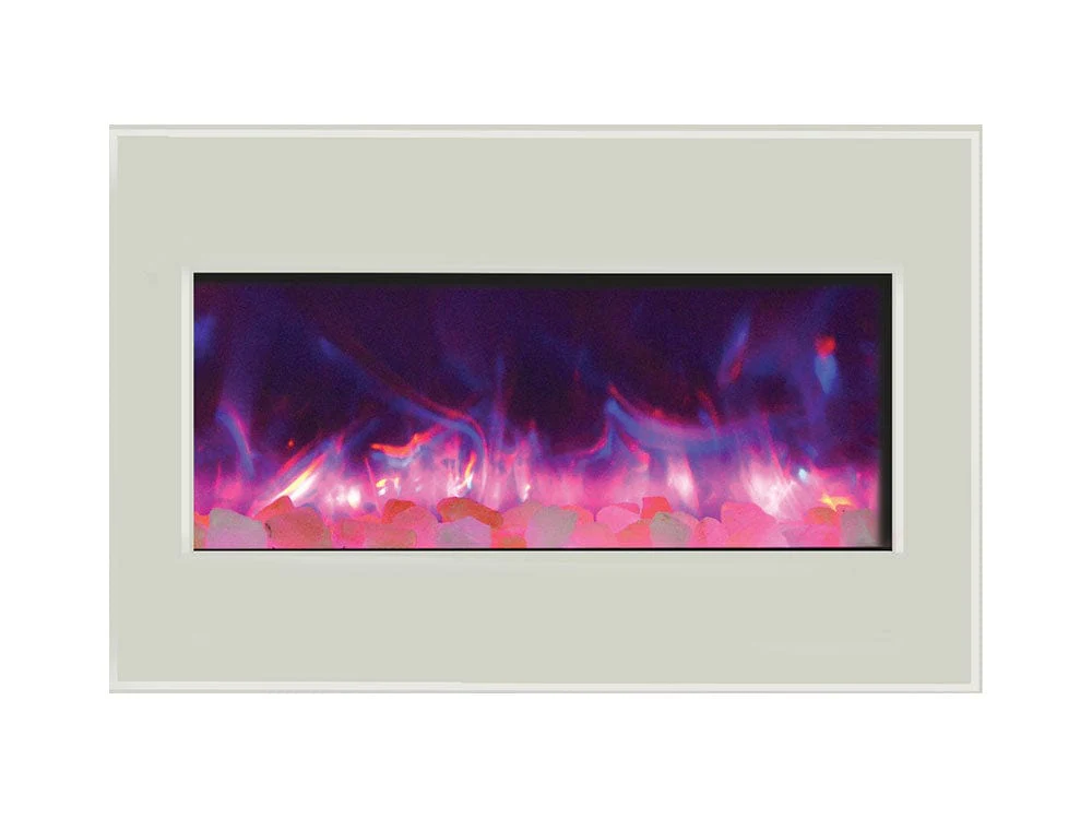Amantii Zero Clearance Series 33-In Built-In Electric Fireplace