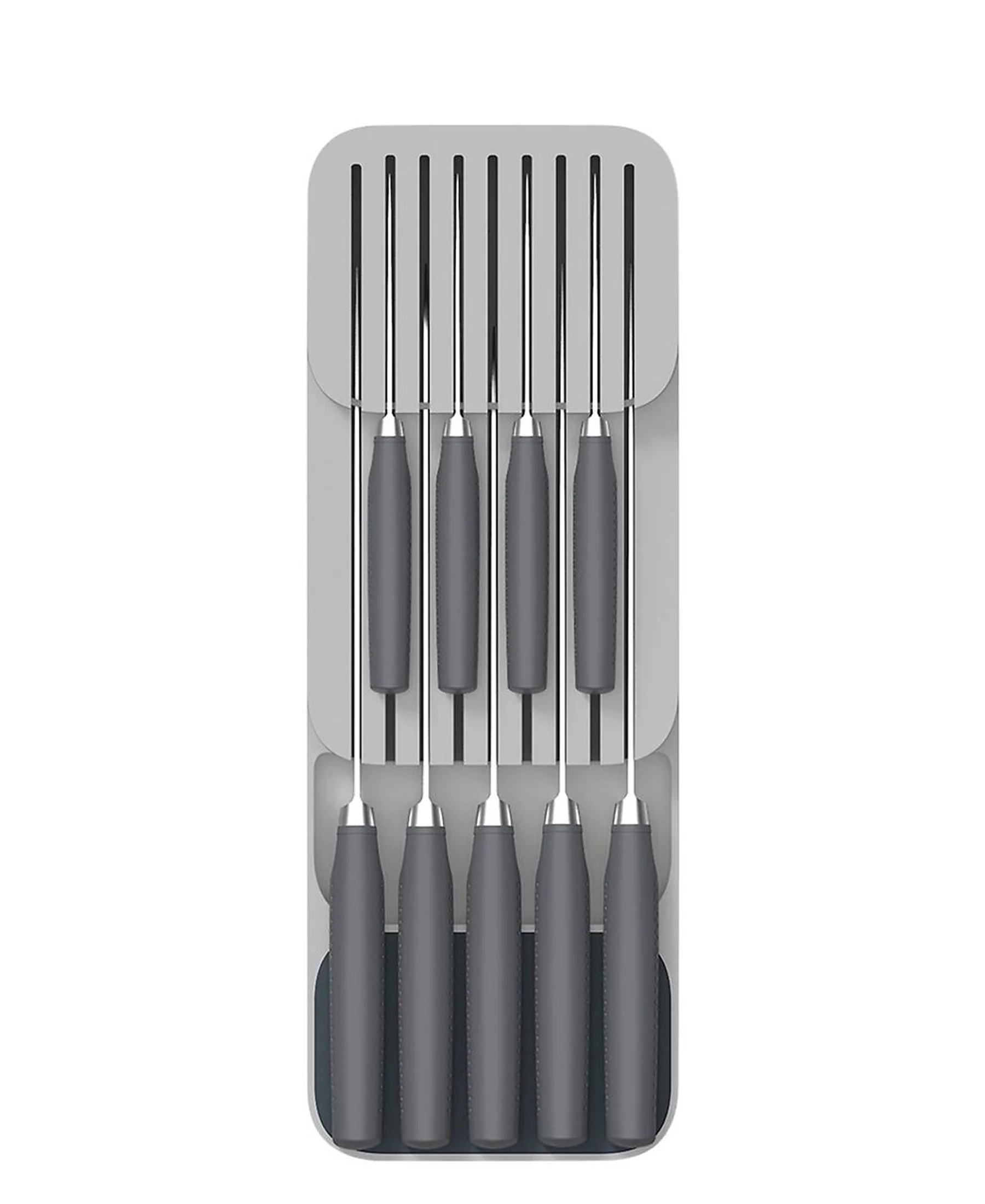 Aqua Knife Organizer 39.6cm - White & Grey